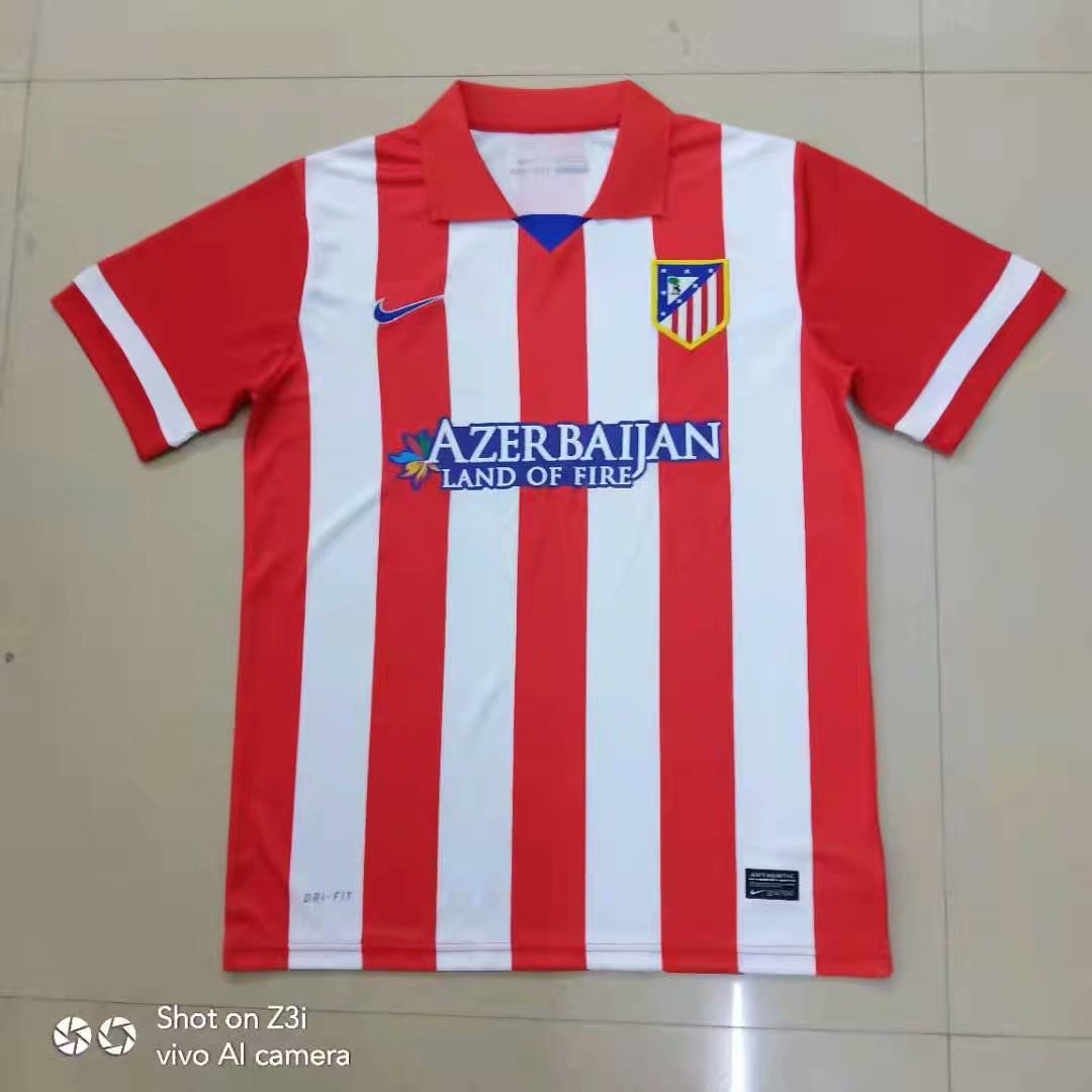 13/14 At Madrid Home Retro Jersey - leoleo123123
