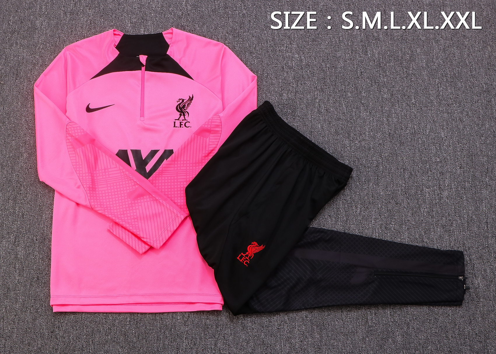 22/23 Liverpool Pink Sweater Tracksuit Thai Quality - leoleo123123