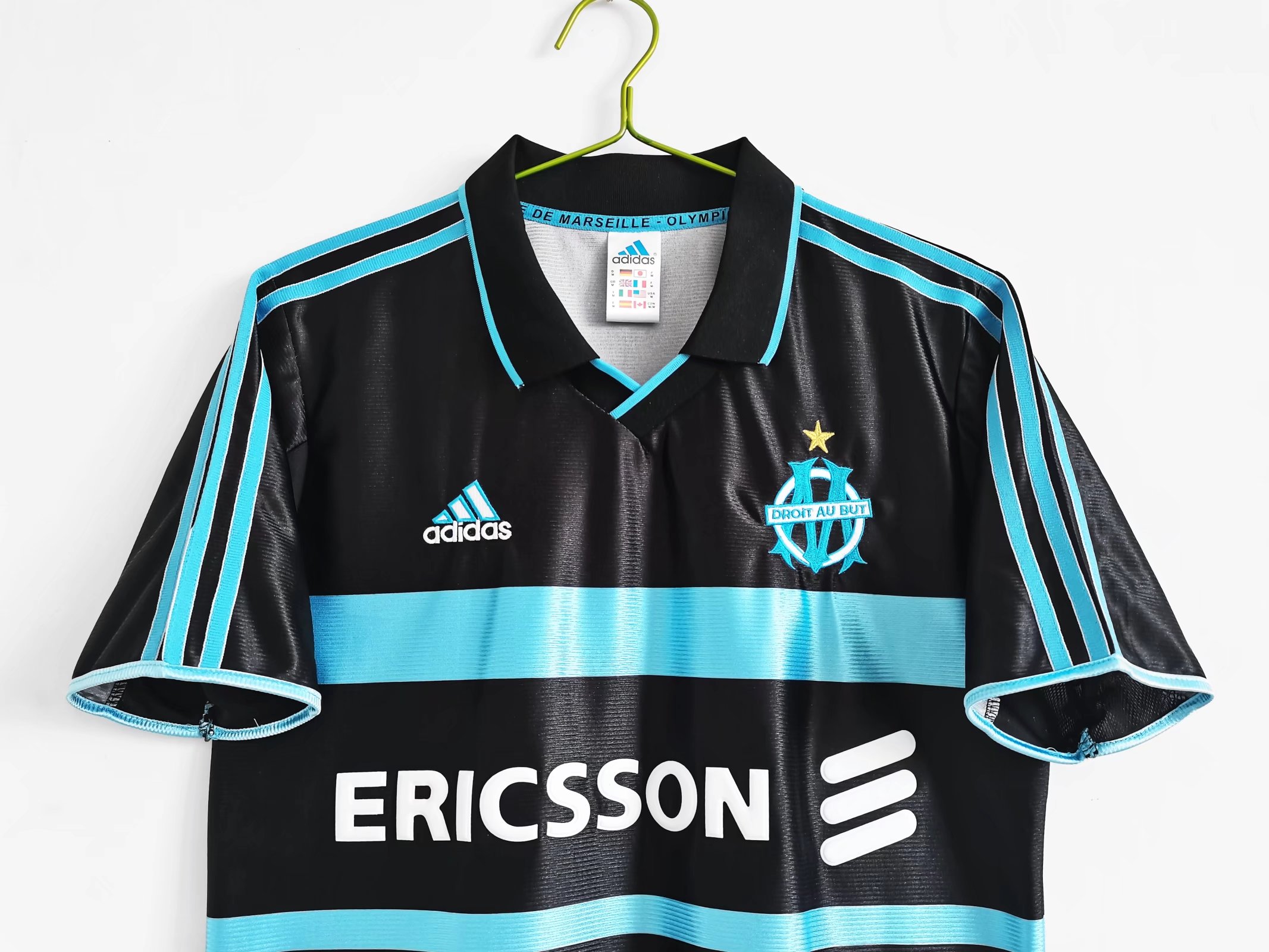 99/00 Marseille Third Retro Jersey - leoleo123123