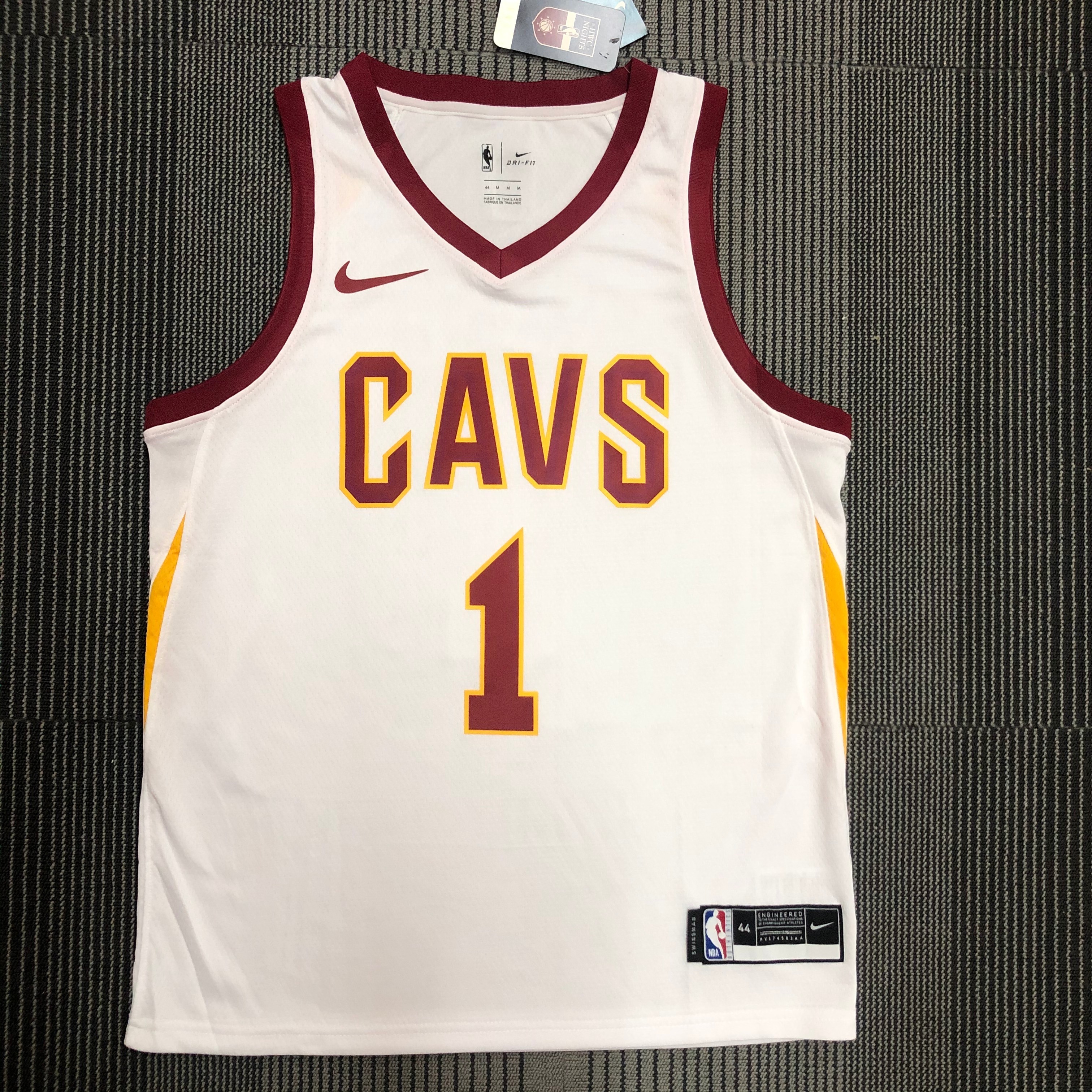 NBA Men Cleveland Cavaliers White #1 ROSE Jersey High Quality Name and Number Print - leoleo123123