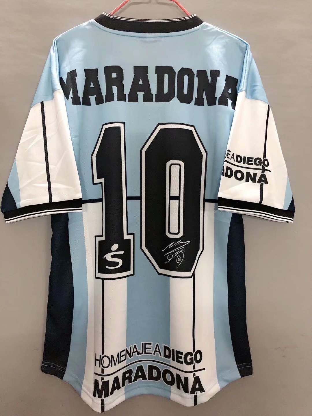 2001 Maradona Special Jersey Retro Jersey - leoleo123123