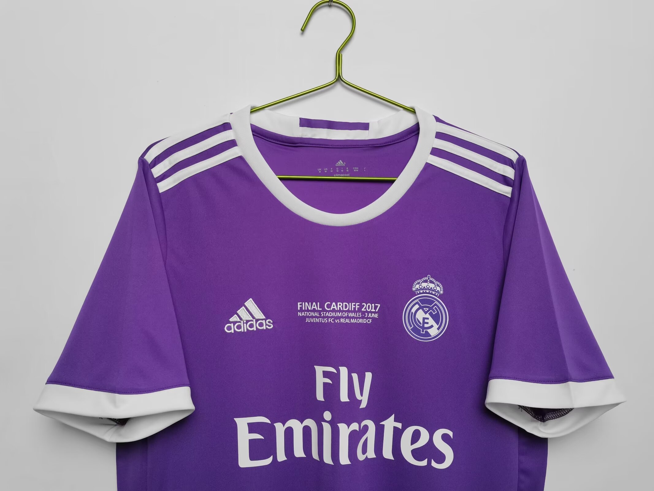 16/17 Real Madrid Away Retro Jersey With Finl Letters - leoleo123123