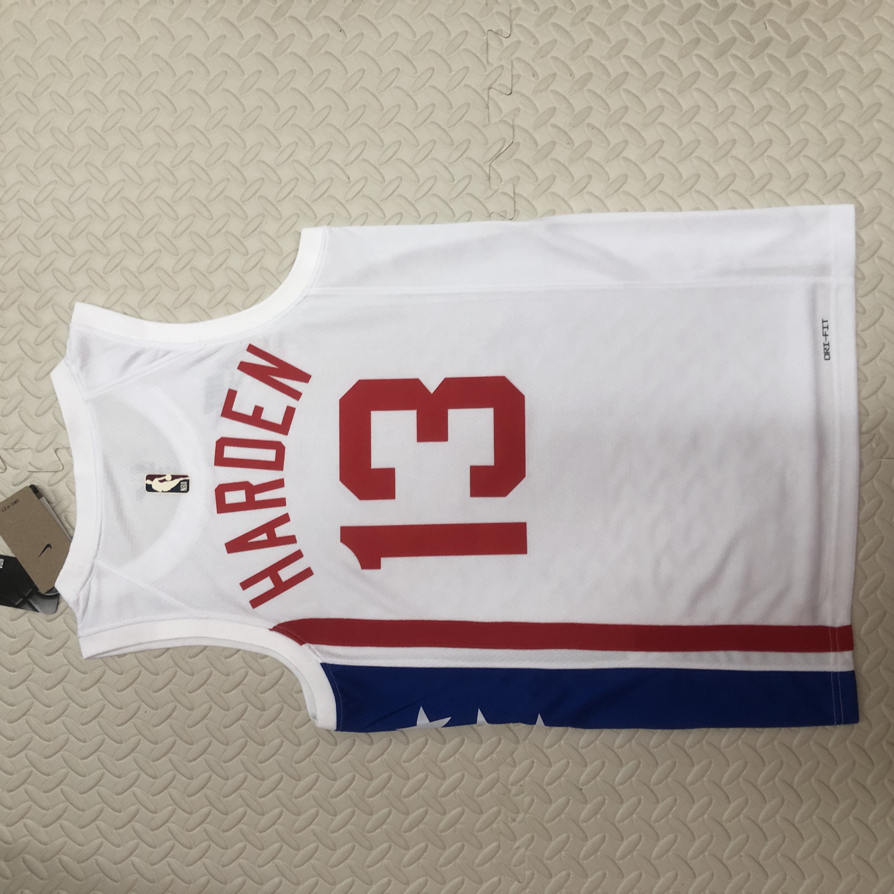 NBA Men Season 2023 Brooklyn Nets White #13 HARDEN Jersey High Quality Name and Number Print - leoleo123123