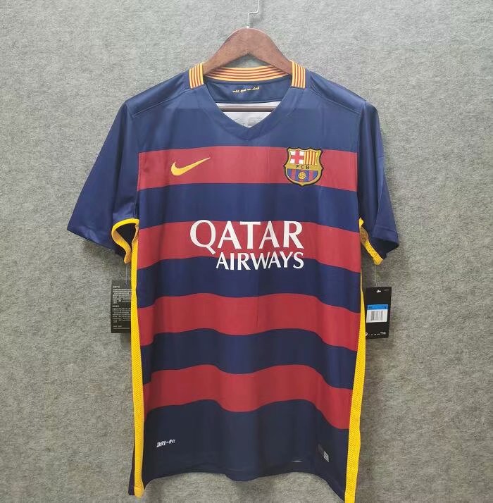 15-16 Barcelona Home Retro Jersey - leoleo123123