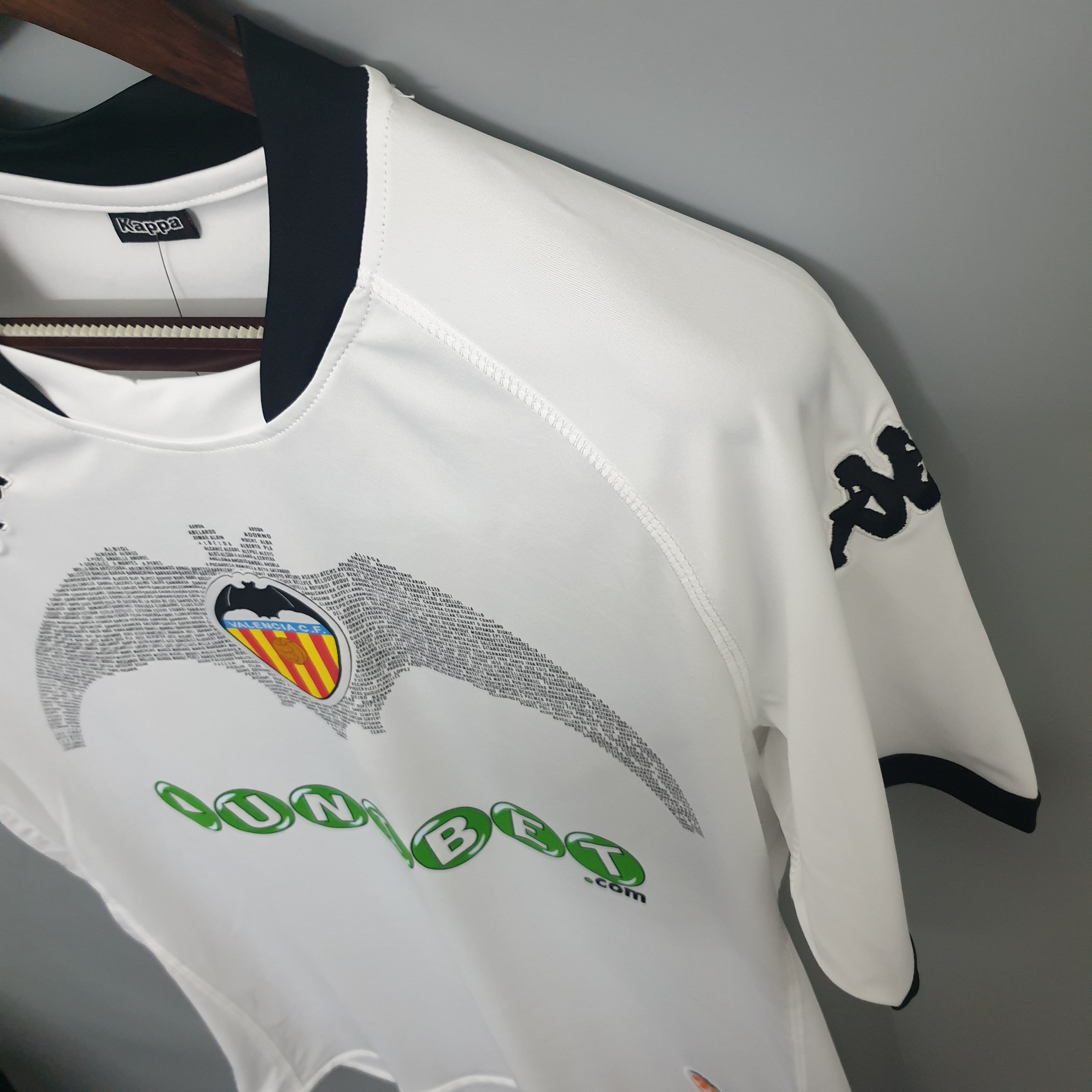 09/10 Valencia Home Retro Jersye - leoleo123123