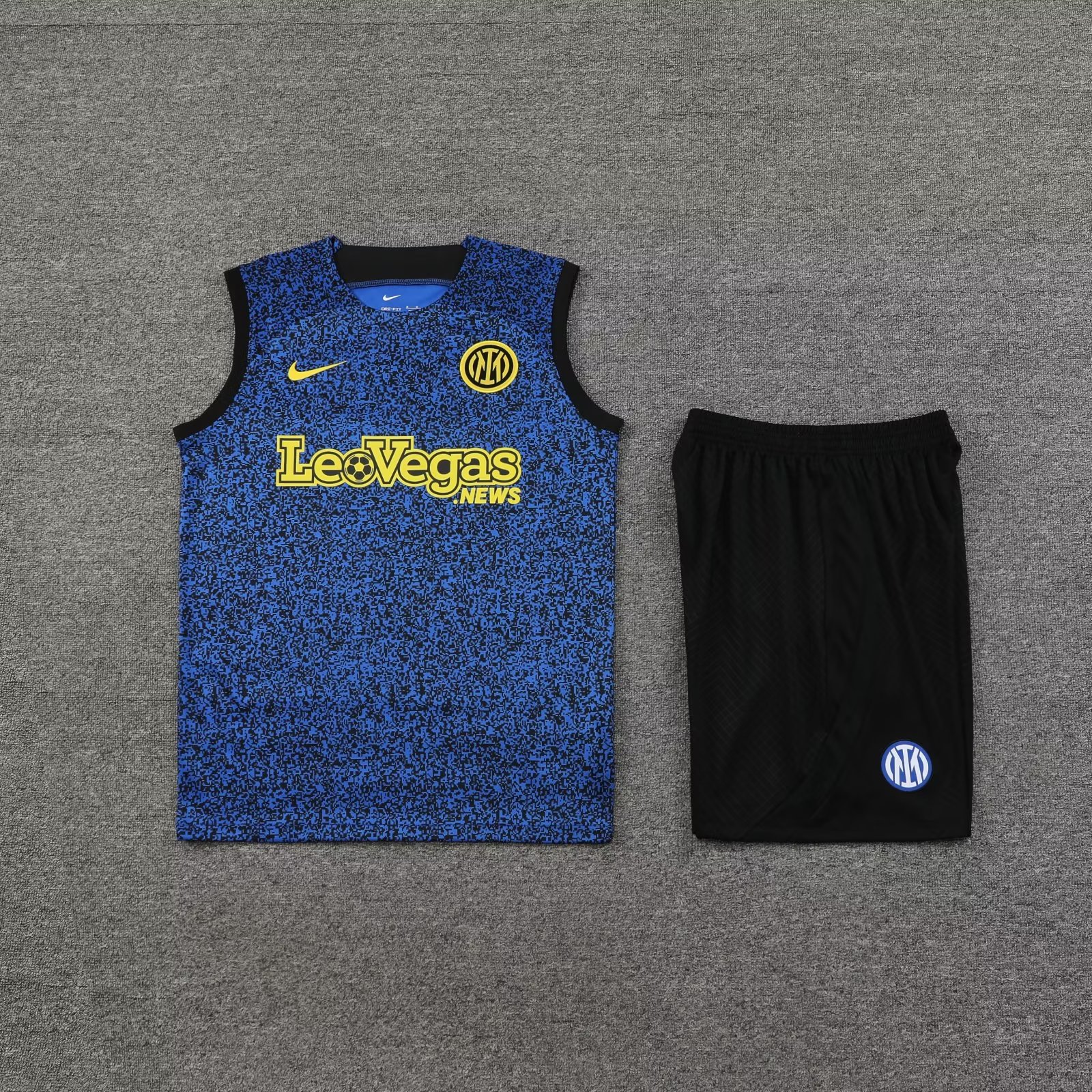 23/24 Inter Milan Blue Vest Training suit - leoleo123123