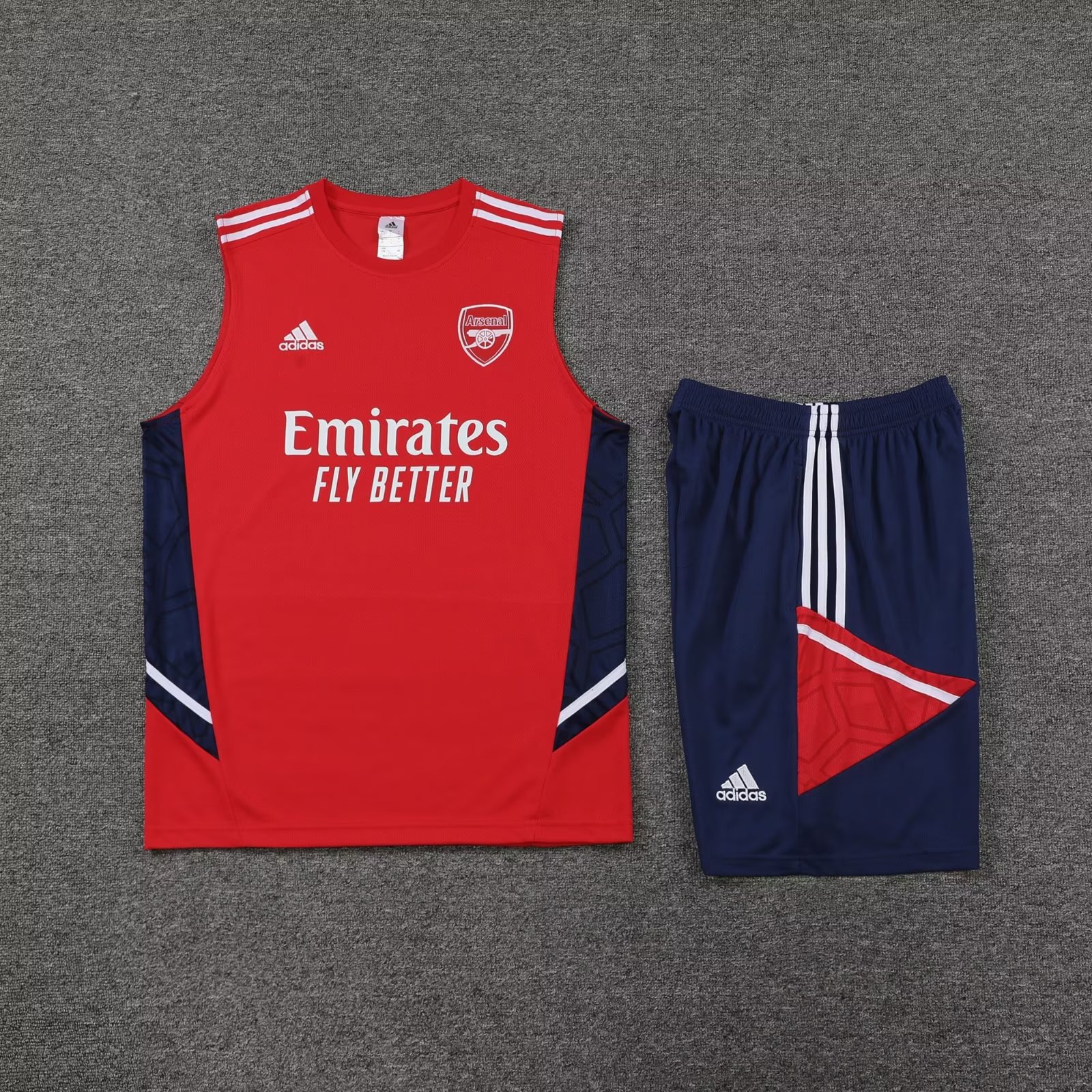 22/23 Arsenal Red Vest Training Suit - leoleo123123