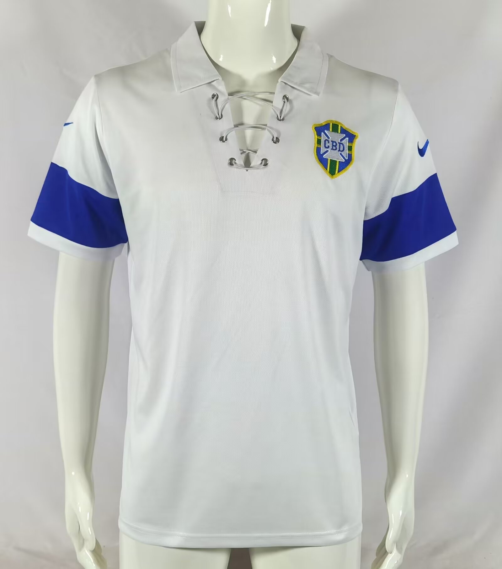 2004 Brazil White Retro Jersey - leoleo123123