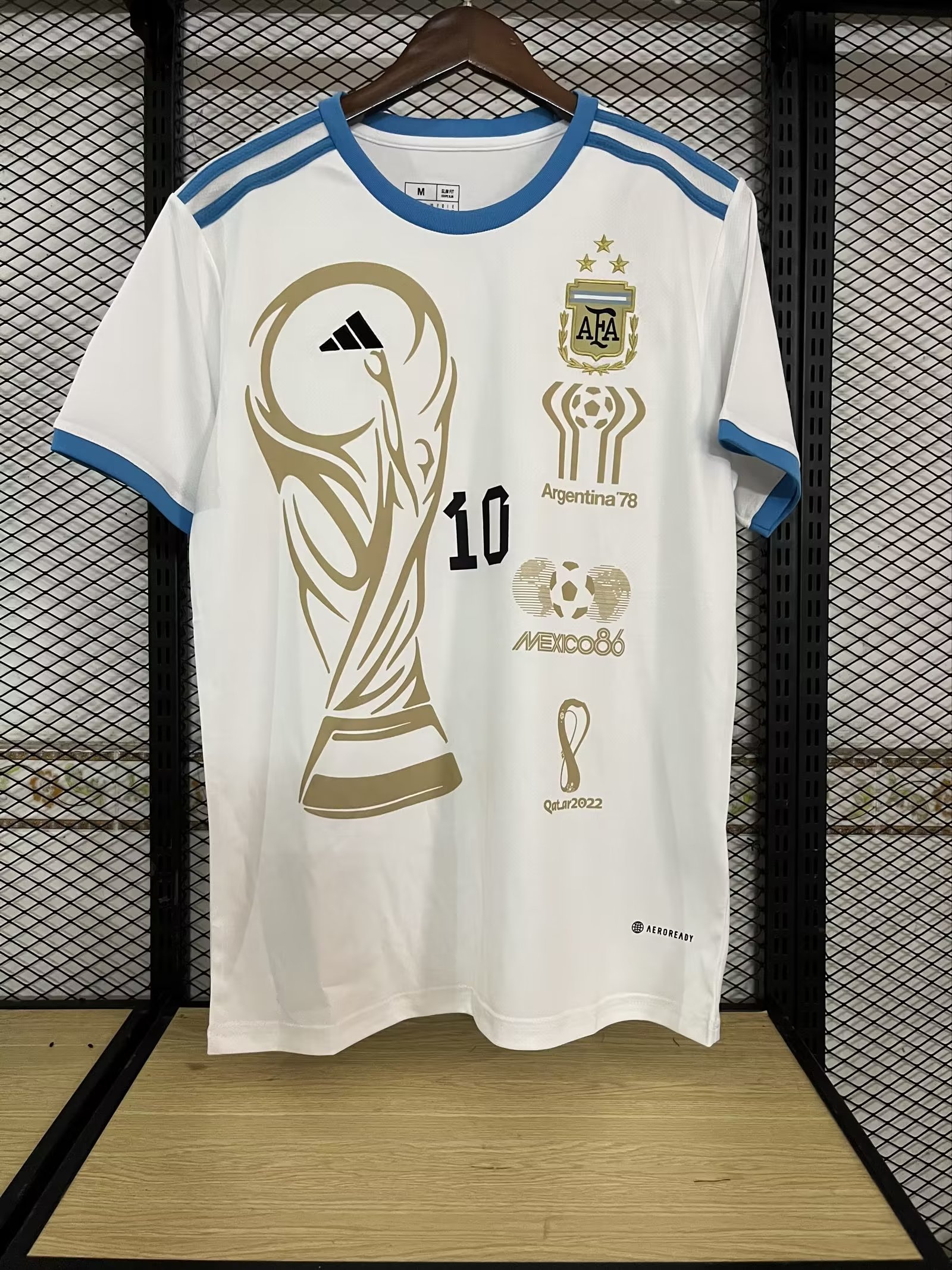 22/23 Argentina Special Jersey With 3 Stars Fans Version - leoleo123123