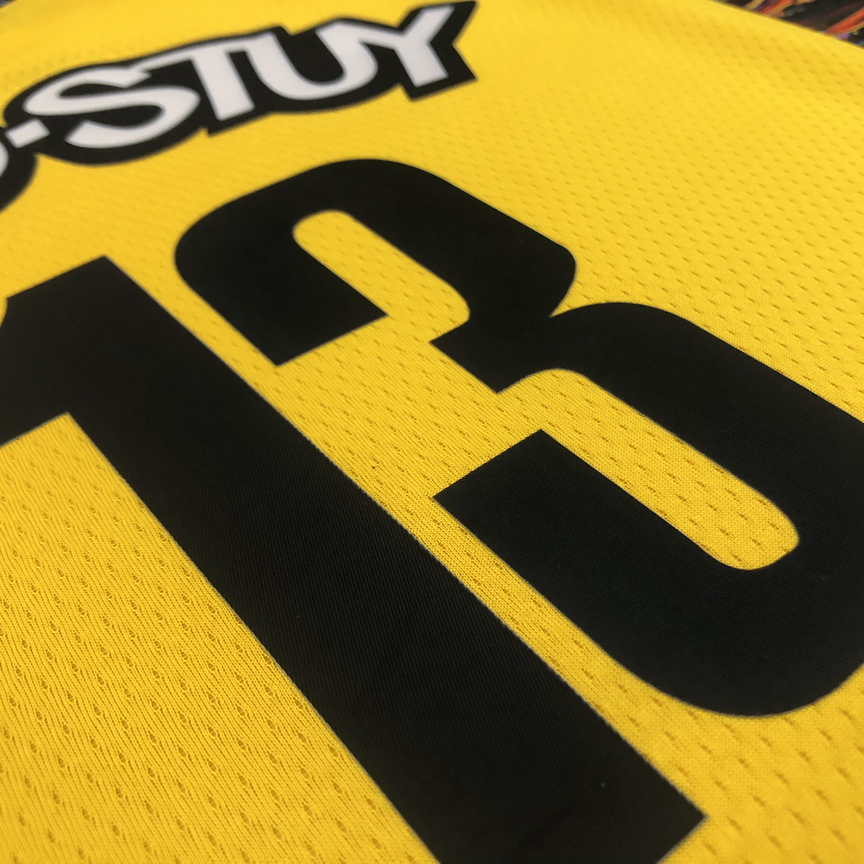 NBA Men Brooklyn Nets Yellow #13 HARDEN Jersey High Quality Name and Number Print - leoleo123123