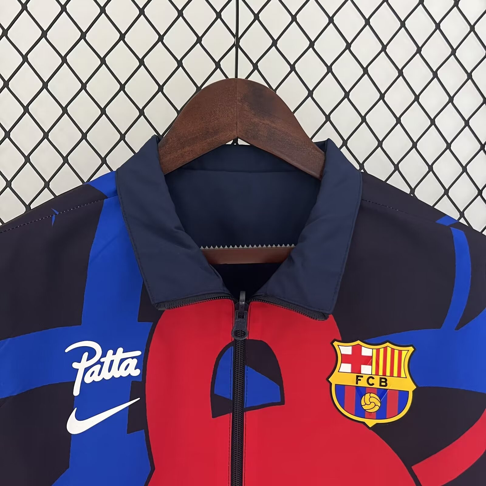 23/24 Barcelona Windbreaker Jacket two-sided Jacket Thai Quality - leoleo123123