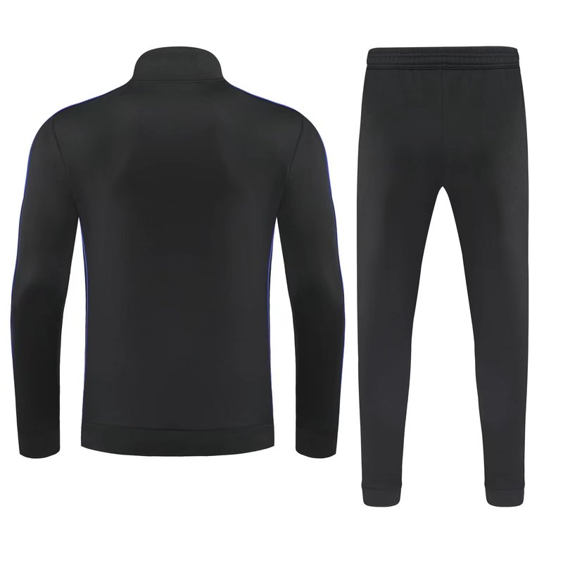21-22 Napoli Black Jacket Tracksuit Thai Quality - leoleo123123
