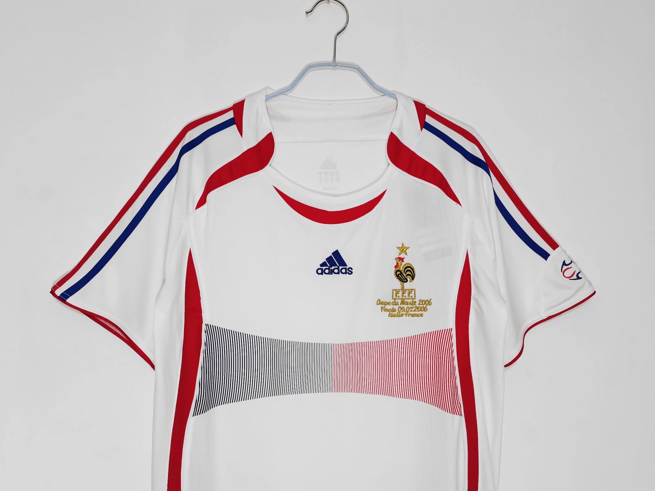 2006 France Away Retro Jersey - leoleo123123