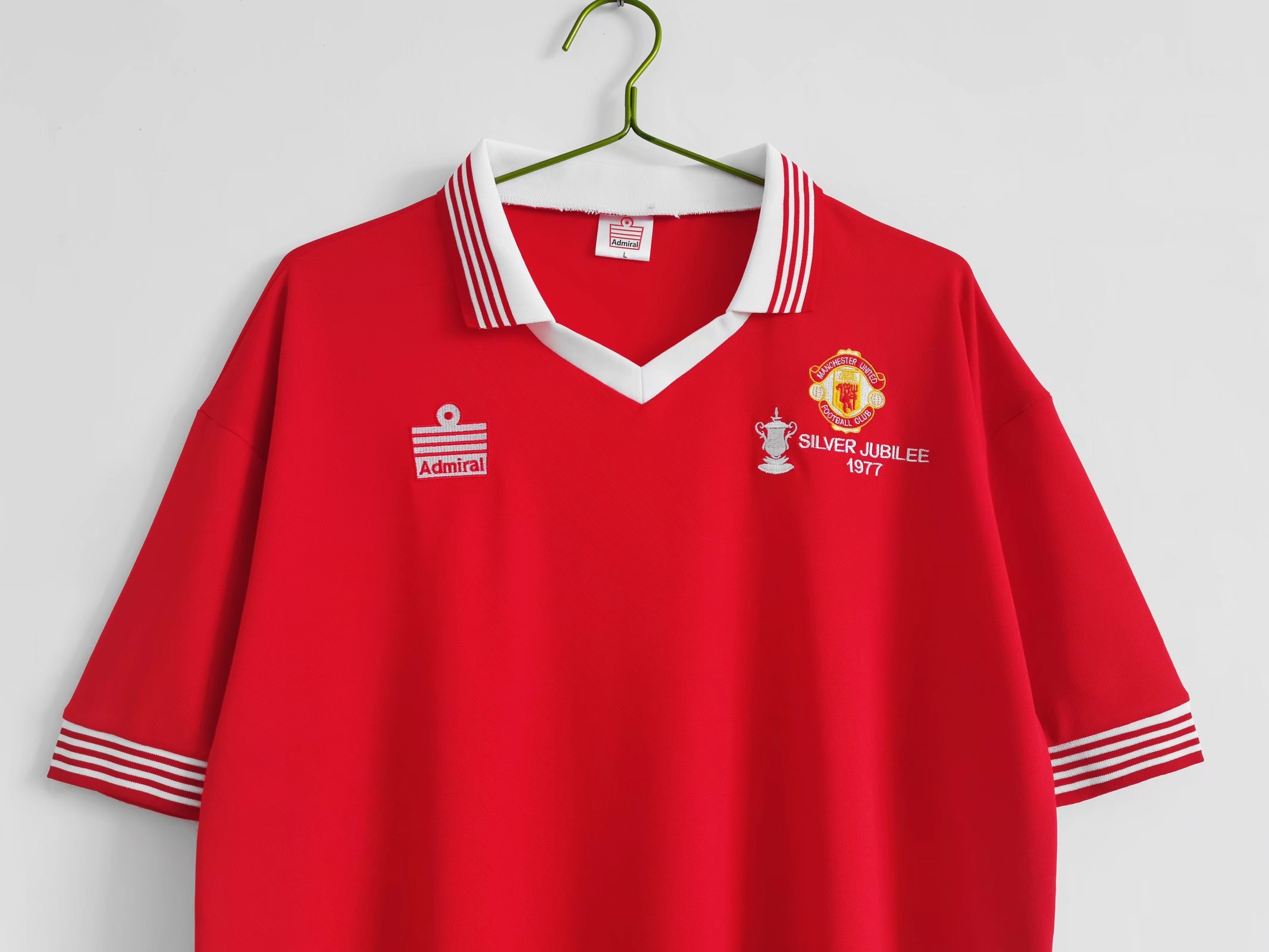 1977 Man United Home Retro Jersey - leoleo123123