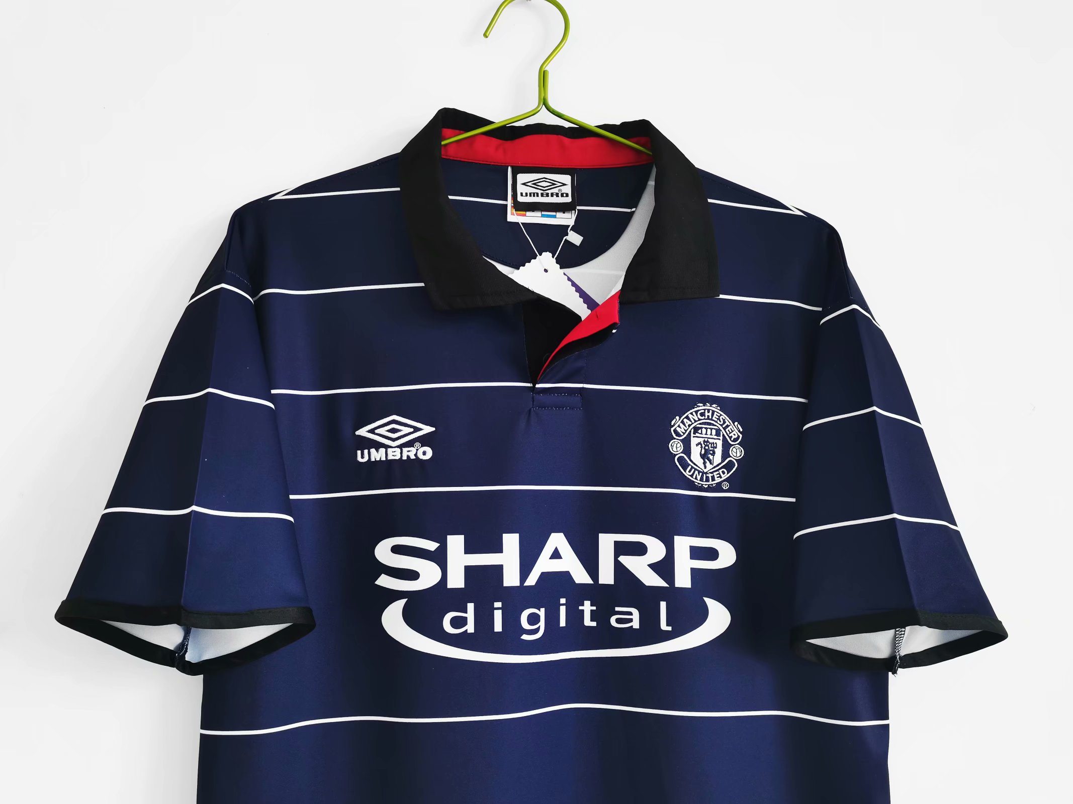 99-00 Man United Away Retro Jersey - leoleo123123