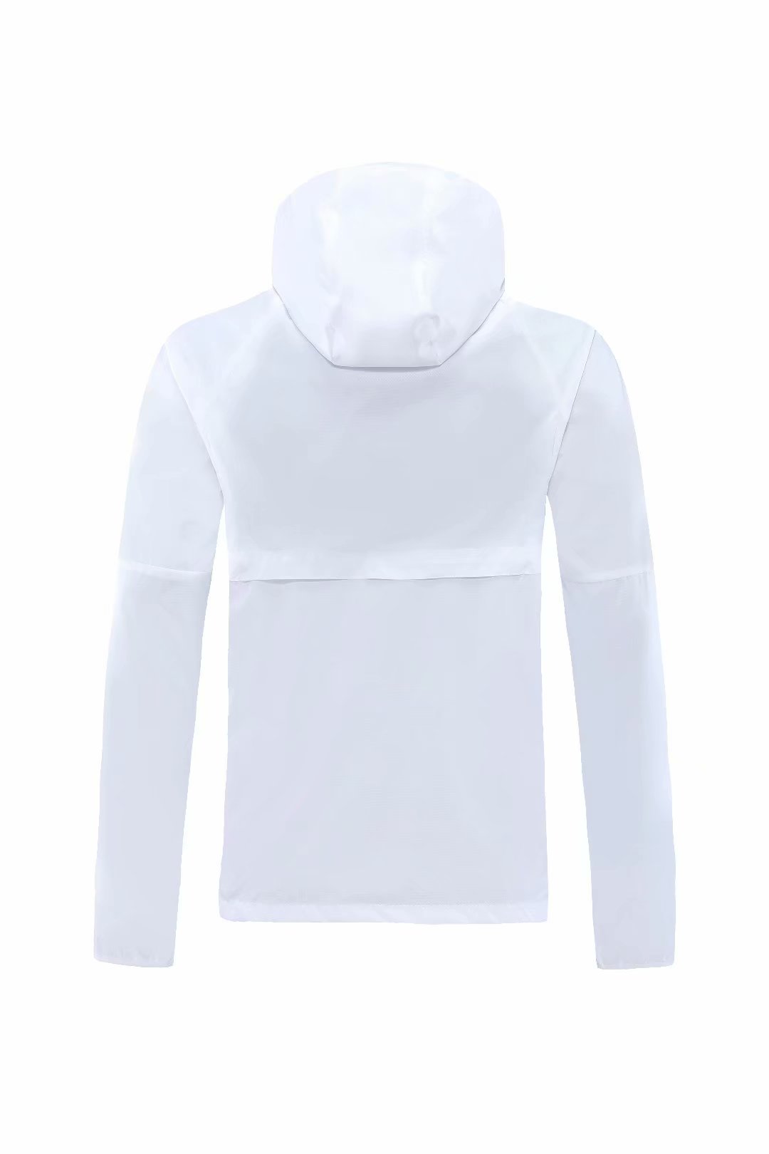20-21 PSG White with Nike Logo Windbreaker Jacket Thai Quality - leoleo123123