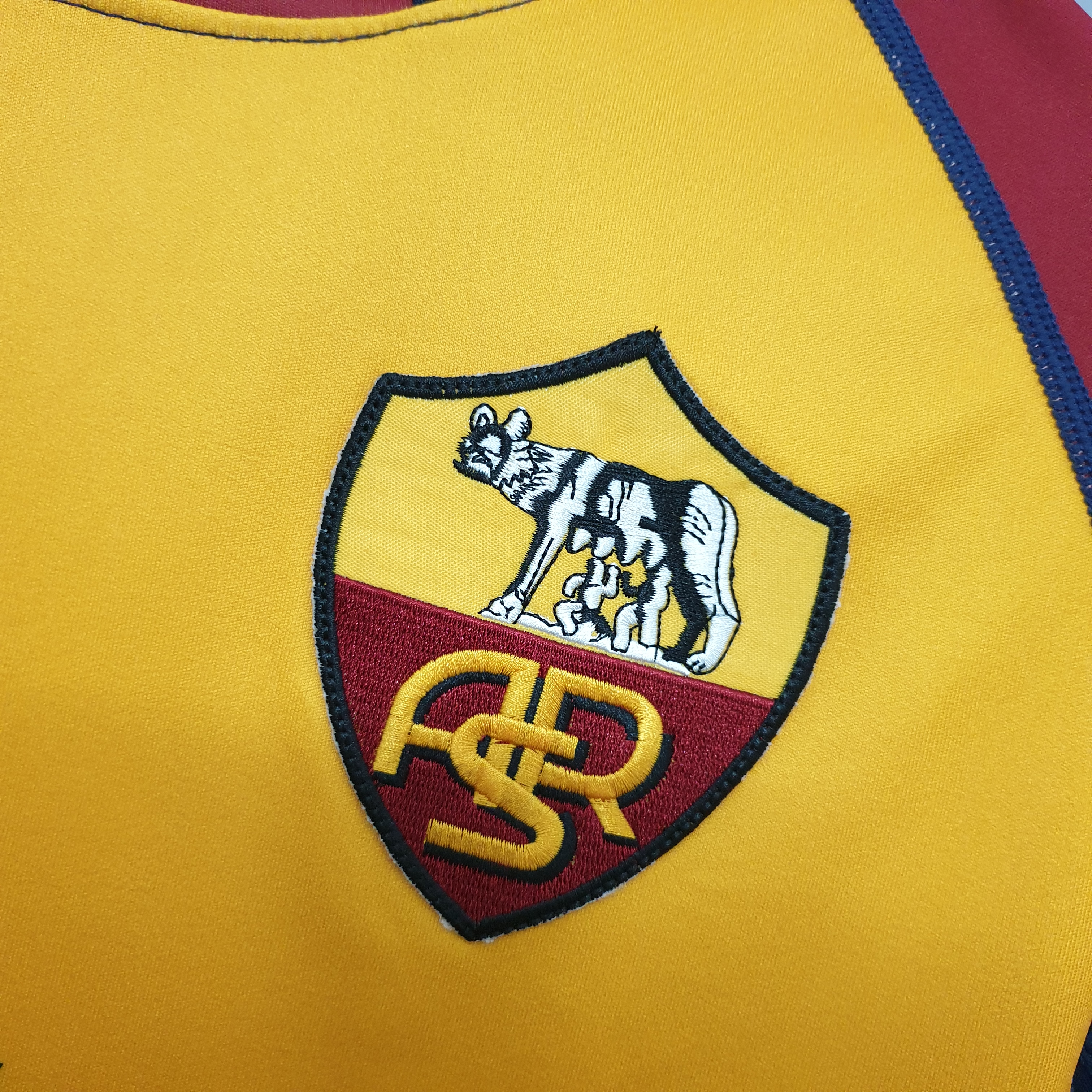 01/02 Roma Home Retro Jersey - leoleo123123