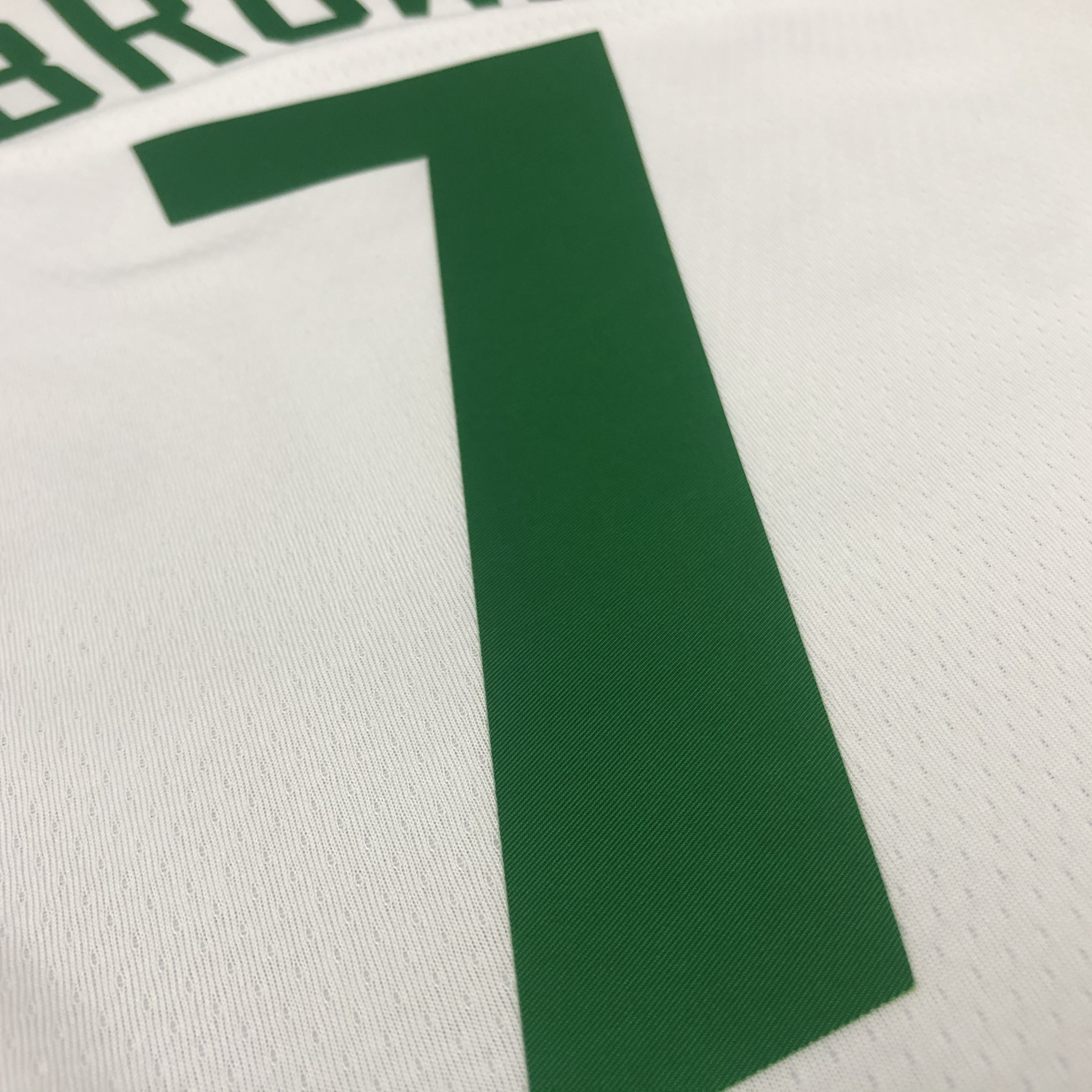 NBA Season 2021 Boston Celtics White City #7 BROWN Jersey High Quality Name and Number Print - leoleo123123