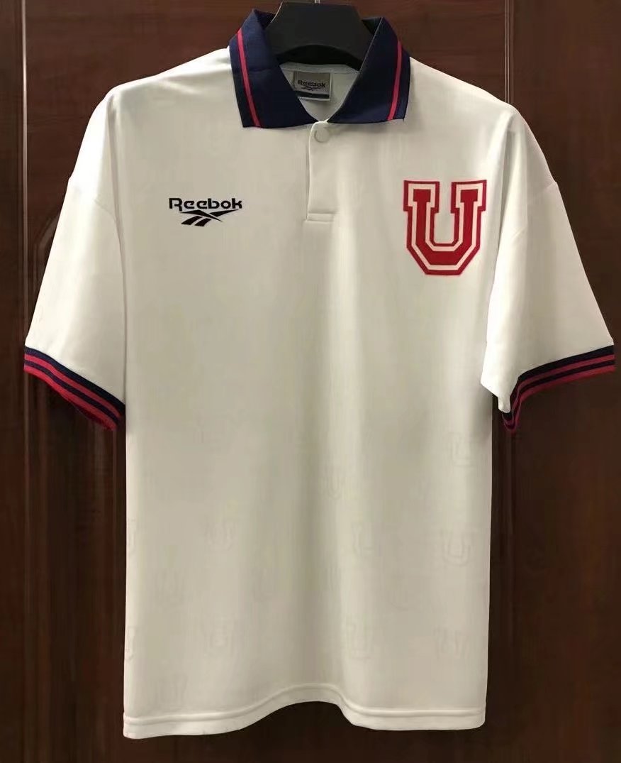 1998 Universidad de Chile Away Retro Soccer Jersey Without Sponsors - leoleo123123