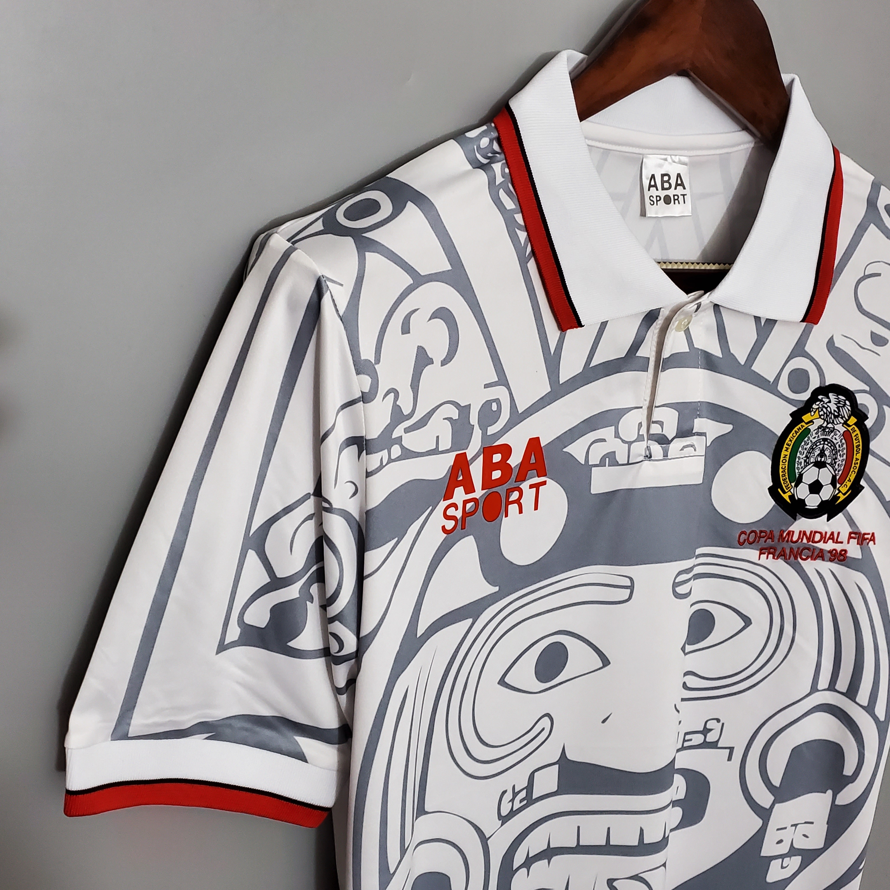 1998 Mexico Away Retro Jersey Fans Version - leoleo123123