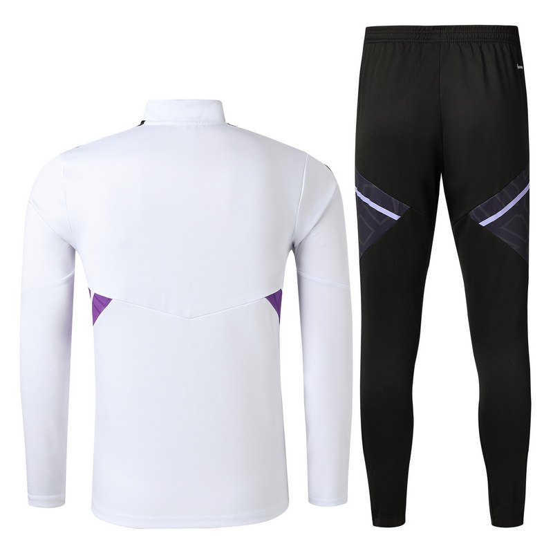 22/23 Real Madrid White Sweater Tracksuit Thai Quality - leoleo123123