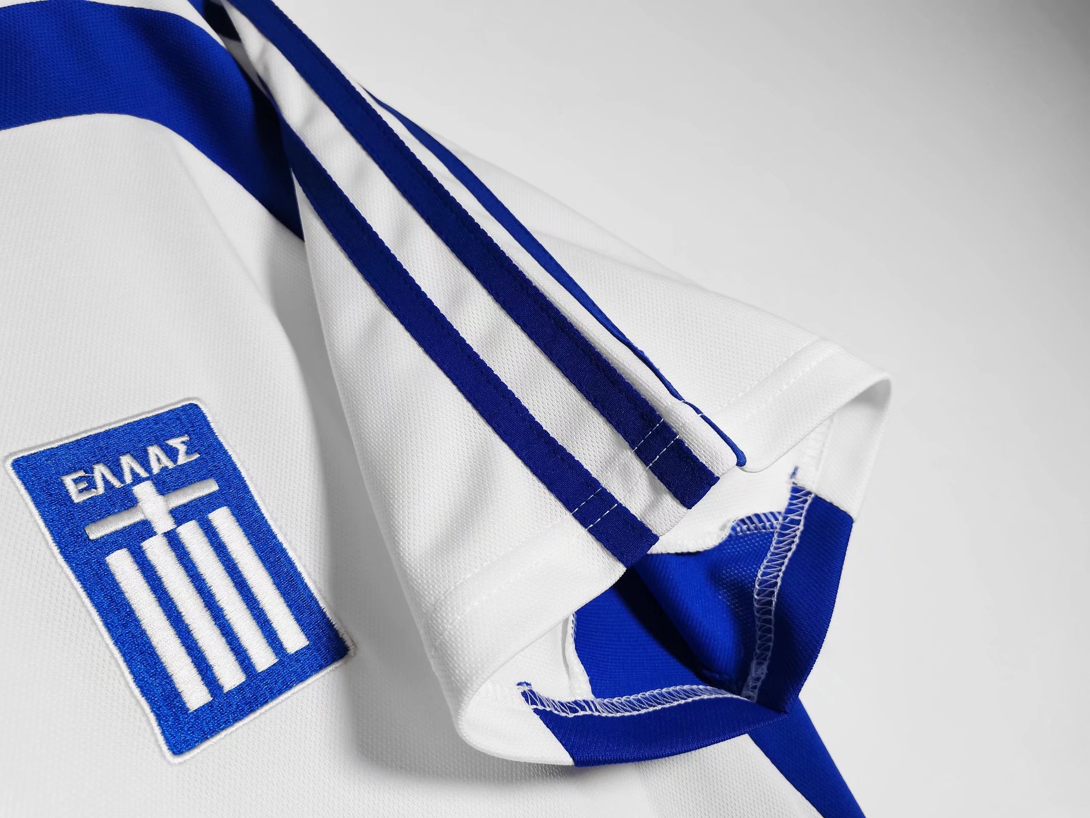 2004 Greece Home Soccer Jersey Fans Version - leoleo123123