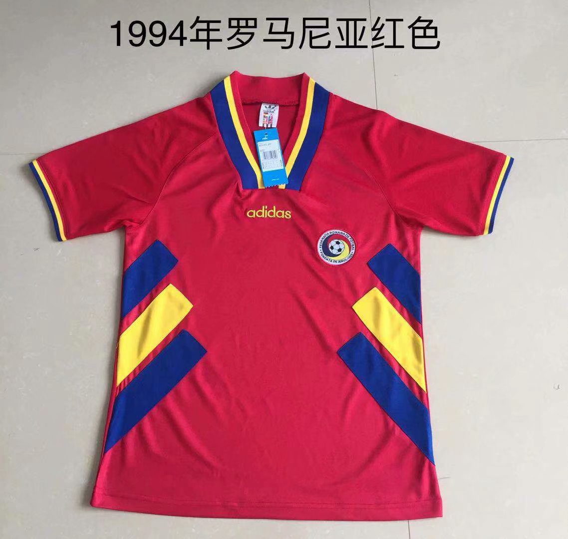 1994 Romania Red Retro Jersye - leoleo123123