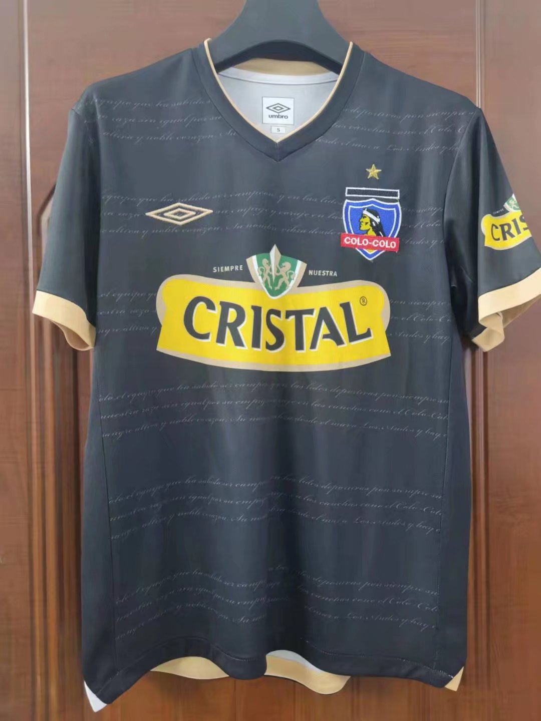 2011 Colo-Colo Away Black Retro Soccer Jersey - leoleo123123