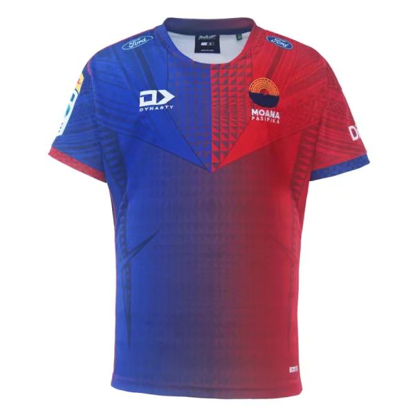 Rugby 2023 Moana Pasifika Red Rugby Jersey High Quality - leoleo123123