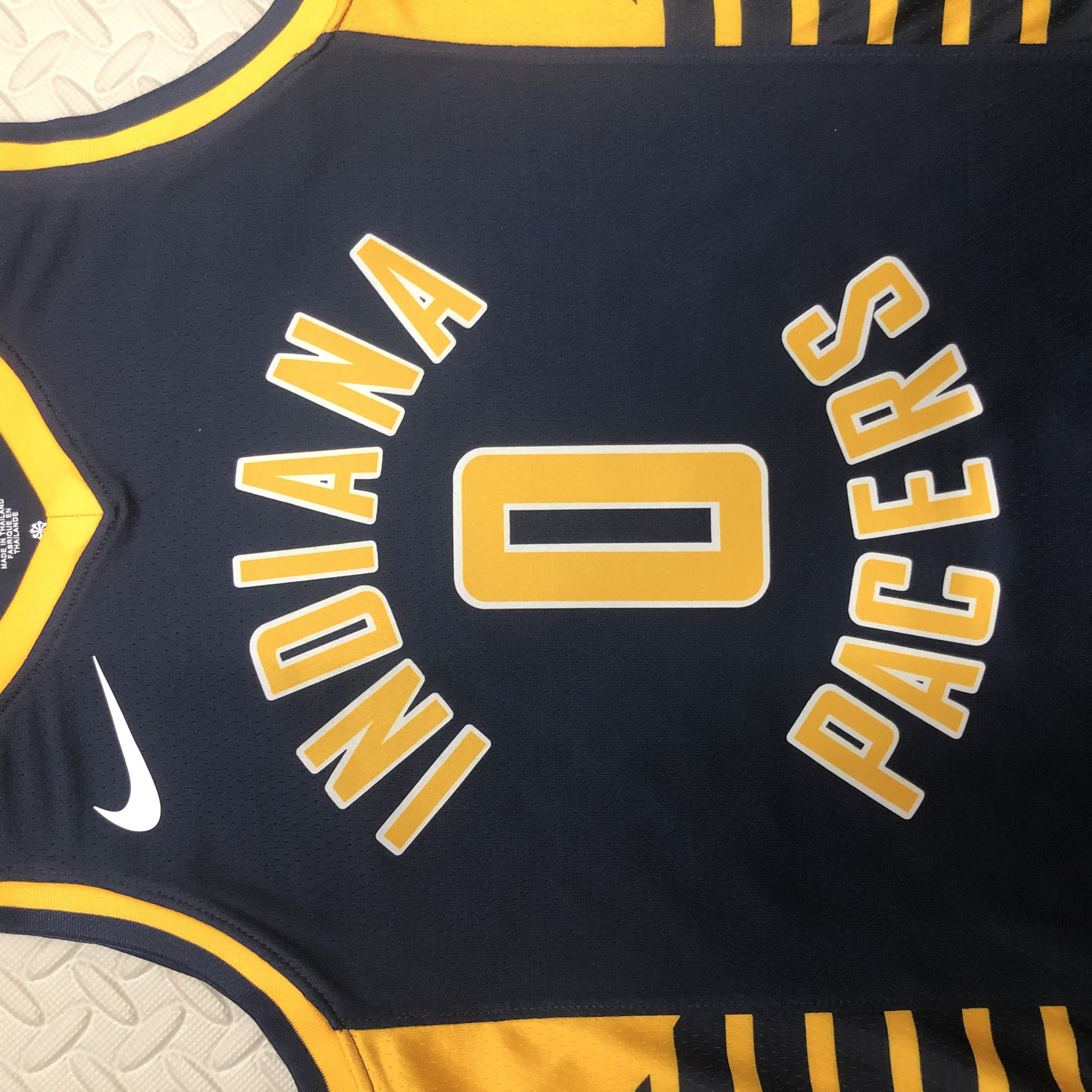 NBA Men Season 2023 Indiana Pacers Black #0 POYTHRESS Jersey High Quality Name and Number Print - leoleo123123