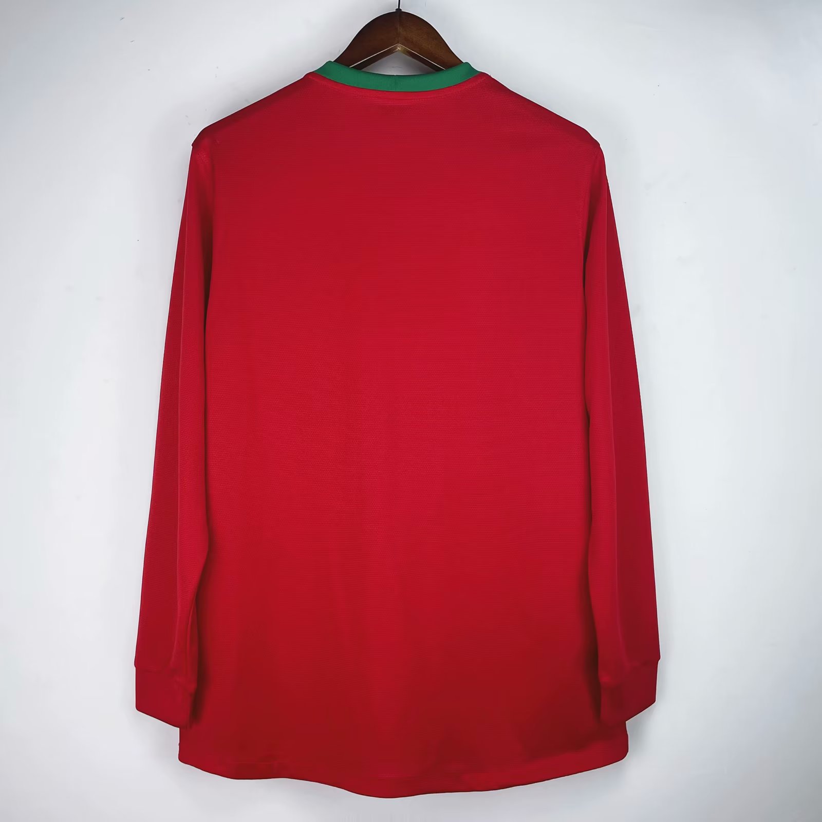 2012 Portugal Home Retro Jersey Long Sleeve - leoleo123123