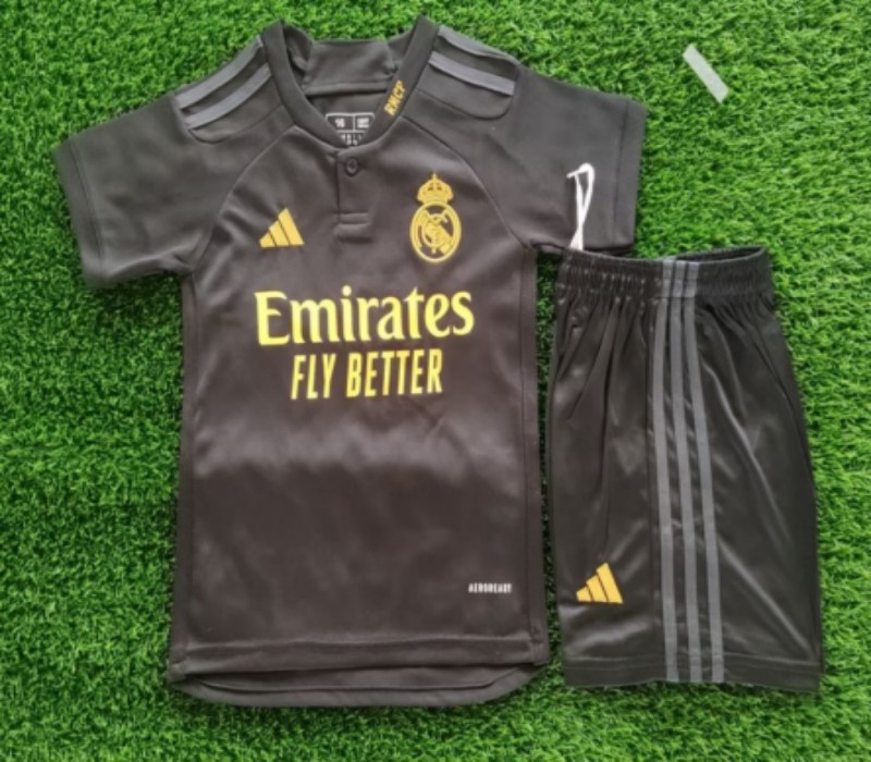 23/24 Real Madrid Third Kids Jersey - leoleo123123