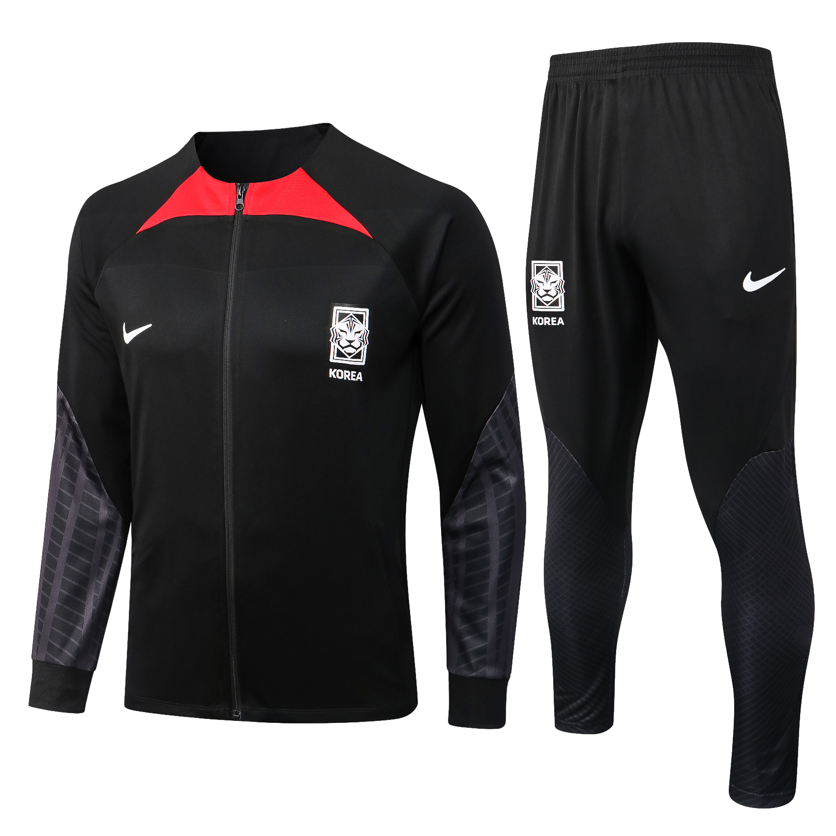 22-23 Korea Black Jacket Tracksuit Thai Quality - leoleo123123