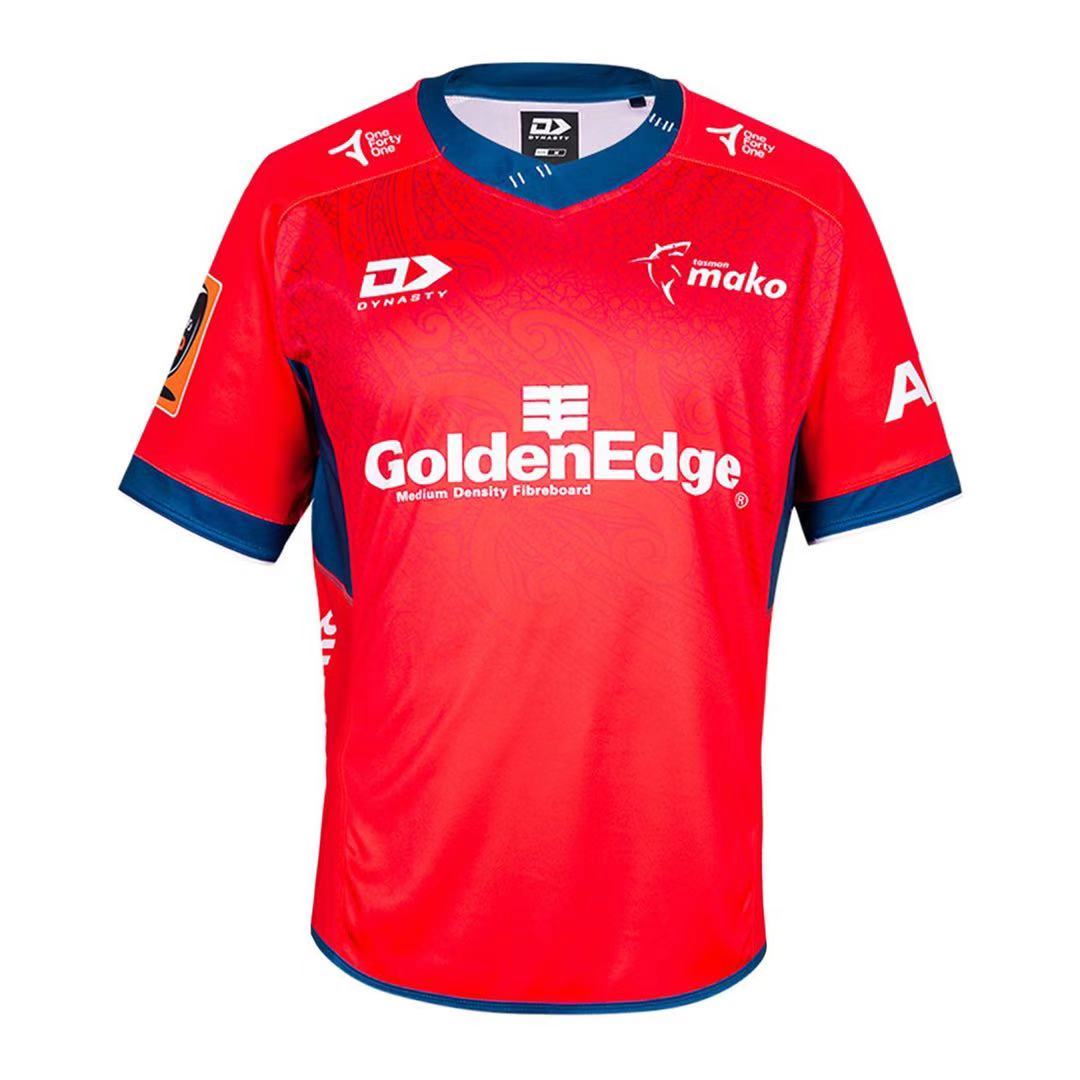 Rugby 2020-2021 Tasman Red Rugby Jersey High Quality - leoleo123123