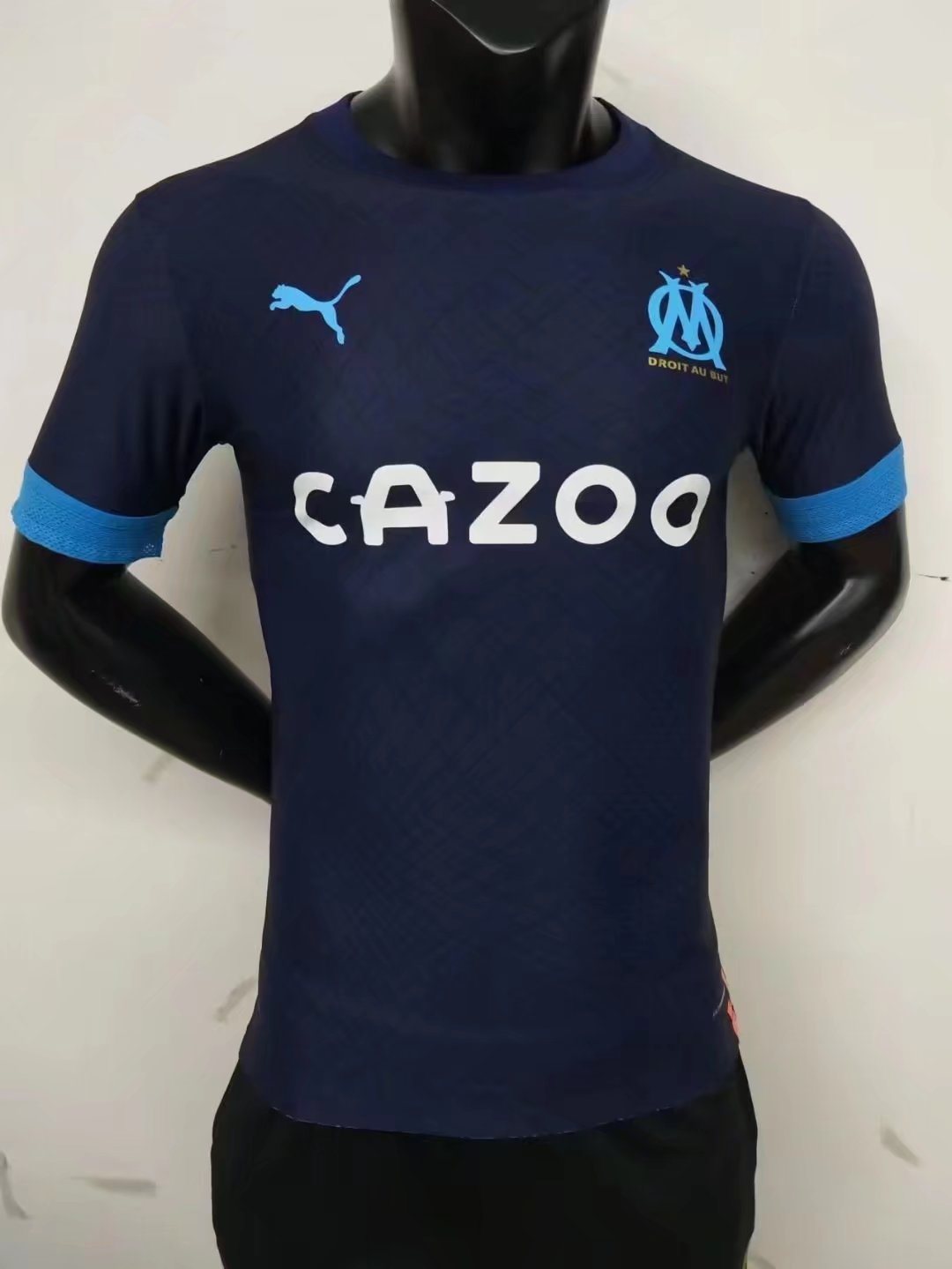 22/23 Marseille Away Jersey Player Version 1:1 Quality (yundongyicheng) - leoleo123123