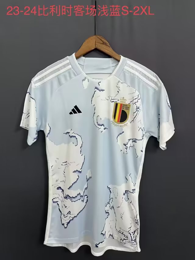 2023 Belgium Away Soccer Jersey Fans Version 1:1 Quality - leoleo123123