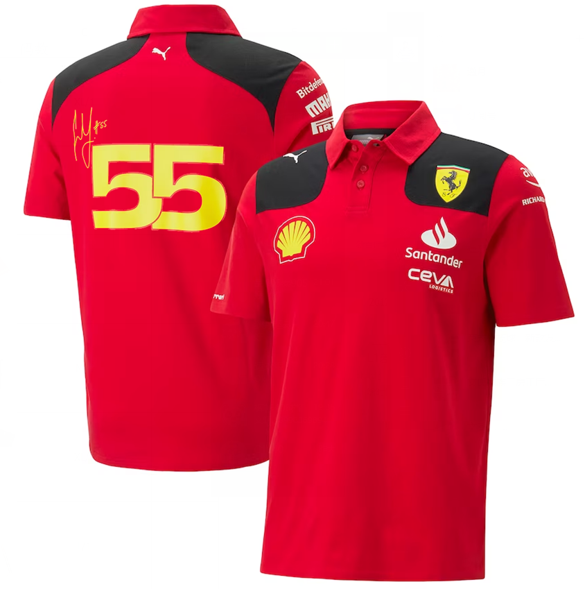 2023 Ferrari F1 Team POLO T-Shirt - leoleo123123