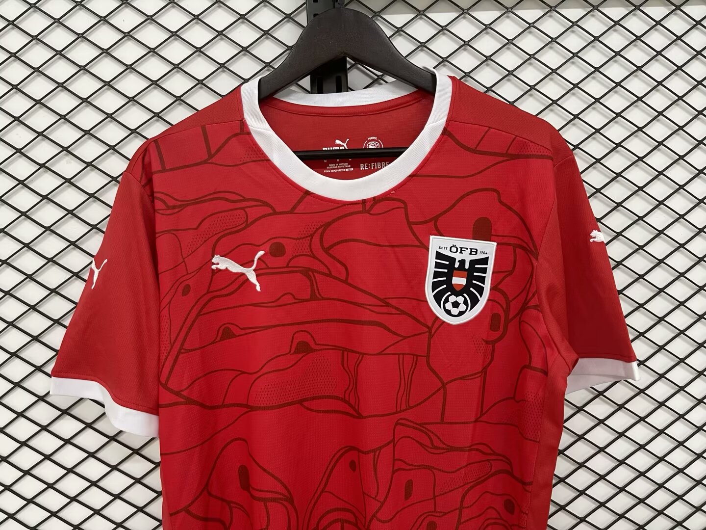 24/25 Austria Home Soccer Jersey Fans Version 1:1 Quality - leoleo123123