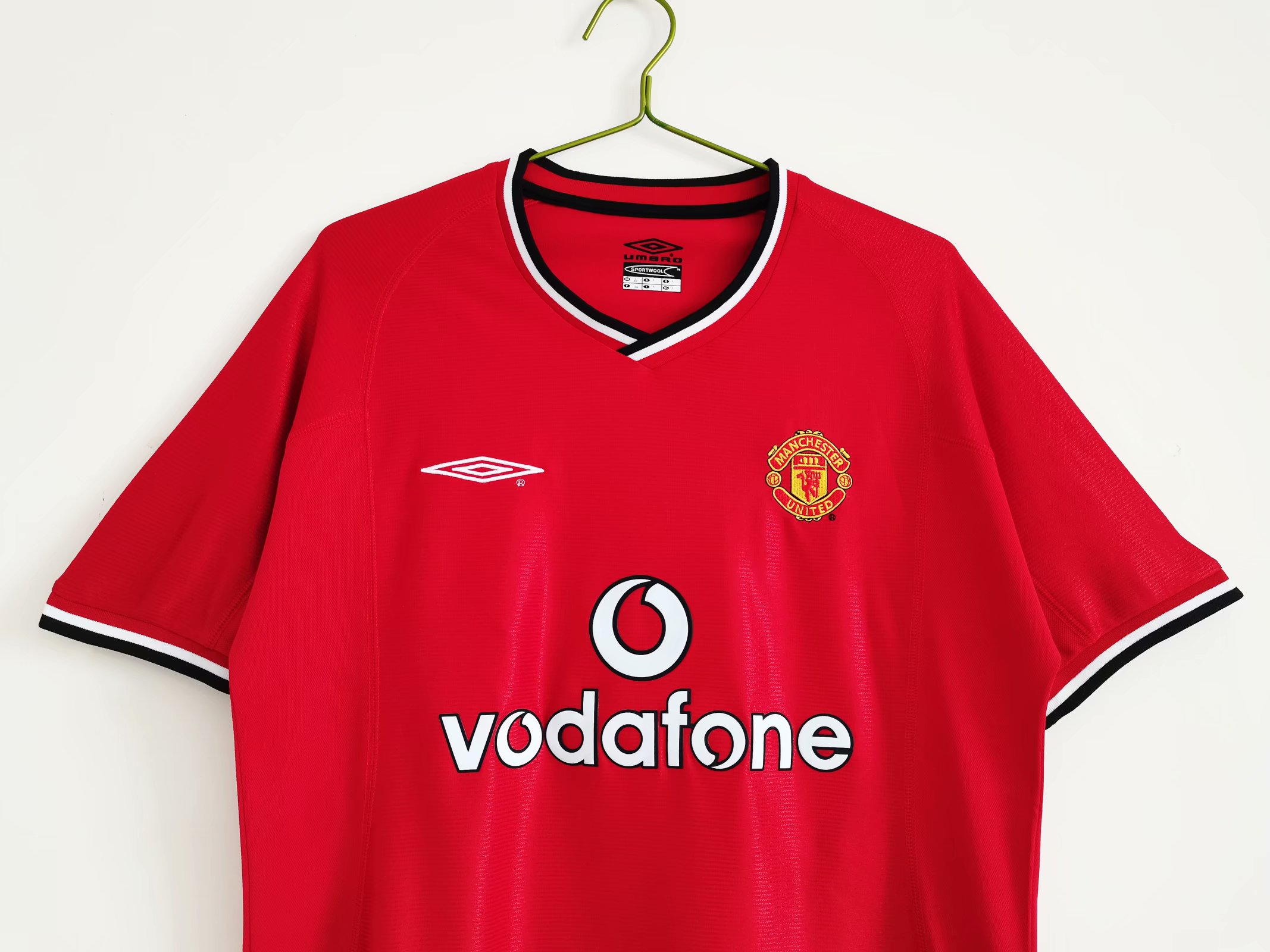 00-02 Man United Home Retro Jersey - leoleo123123