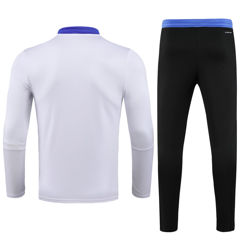 21/22 Real Madrid Kids White Sweater Tracksuit Thai Quality - leoleo123123