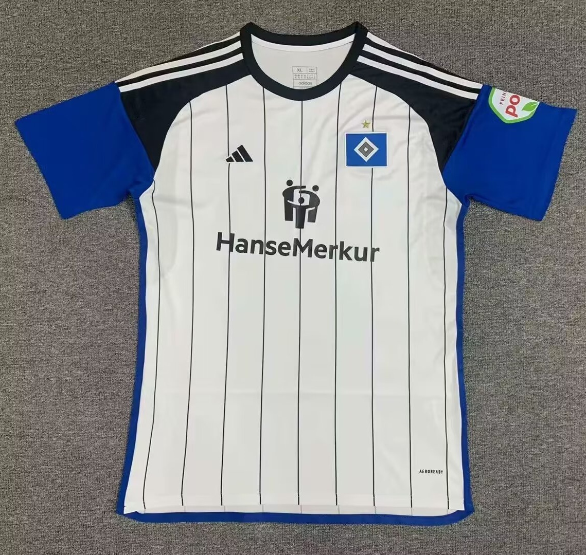 23/24 Hamburger Home Jersey Fans Version - leoleo123123
