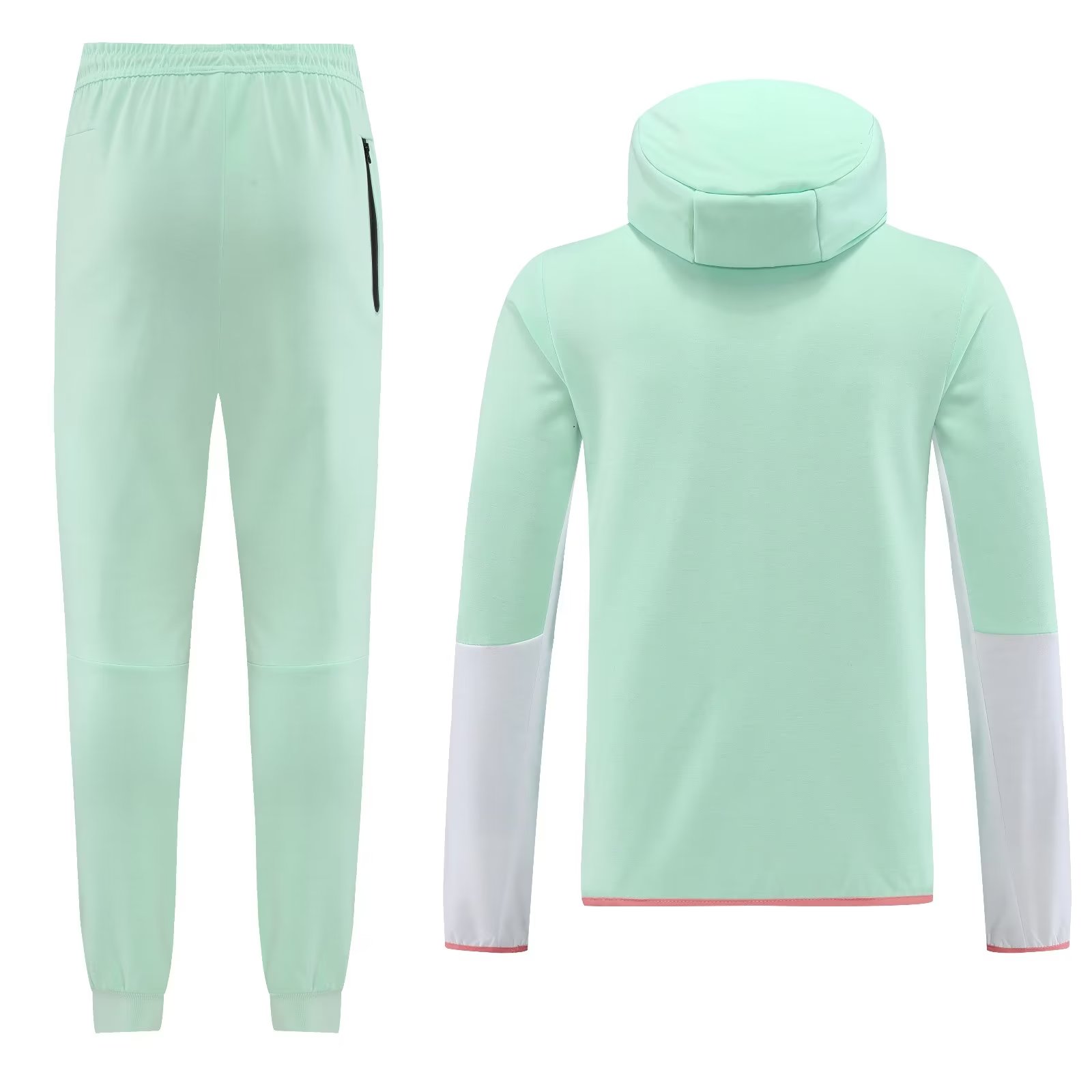 23/24 Nike Jacket Tracksuit White And Green Color - leoleo123123