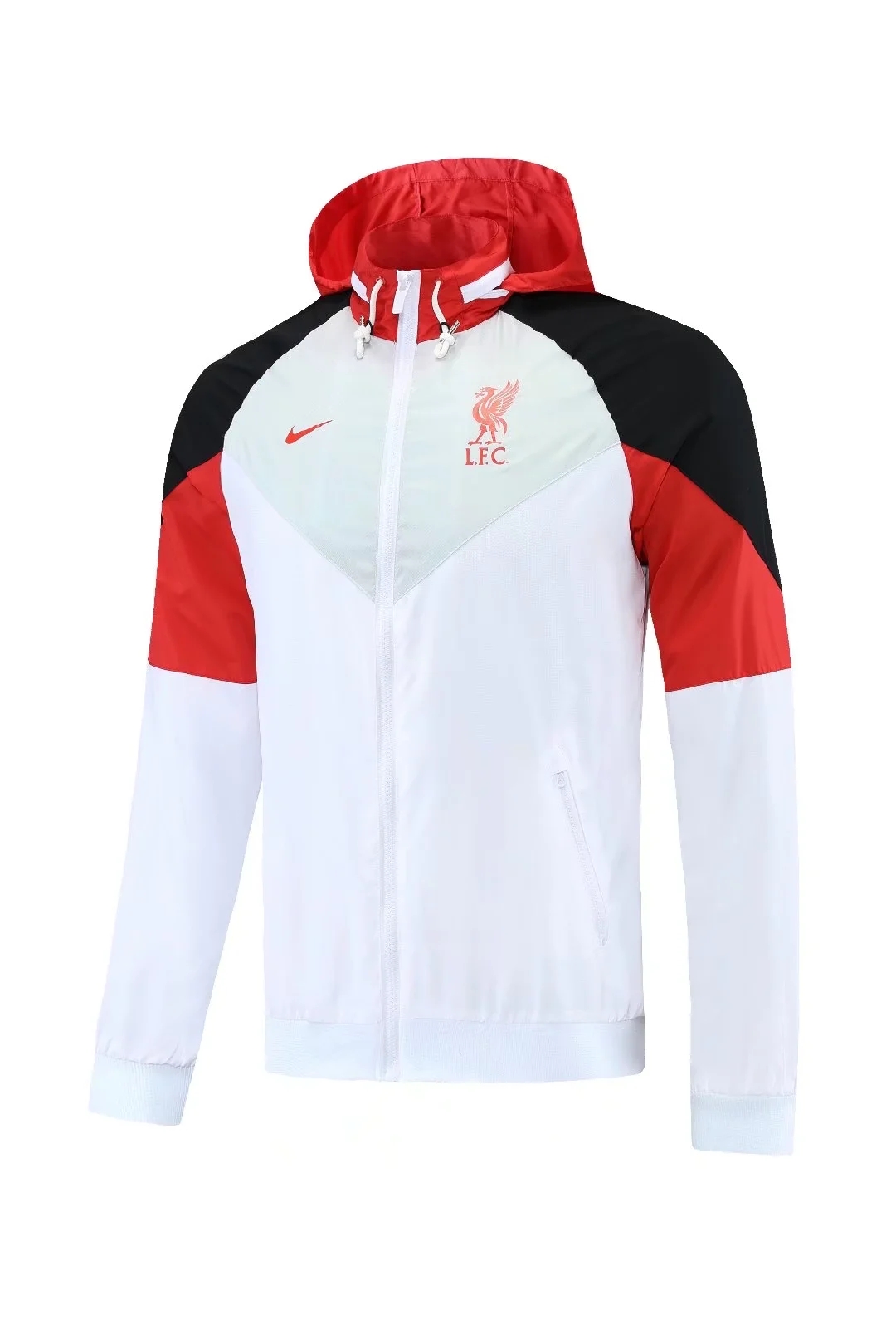21-22 Liverpool White Windbreaker Jacket Thai Quality - leoleo123123