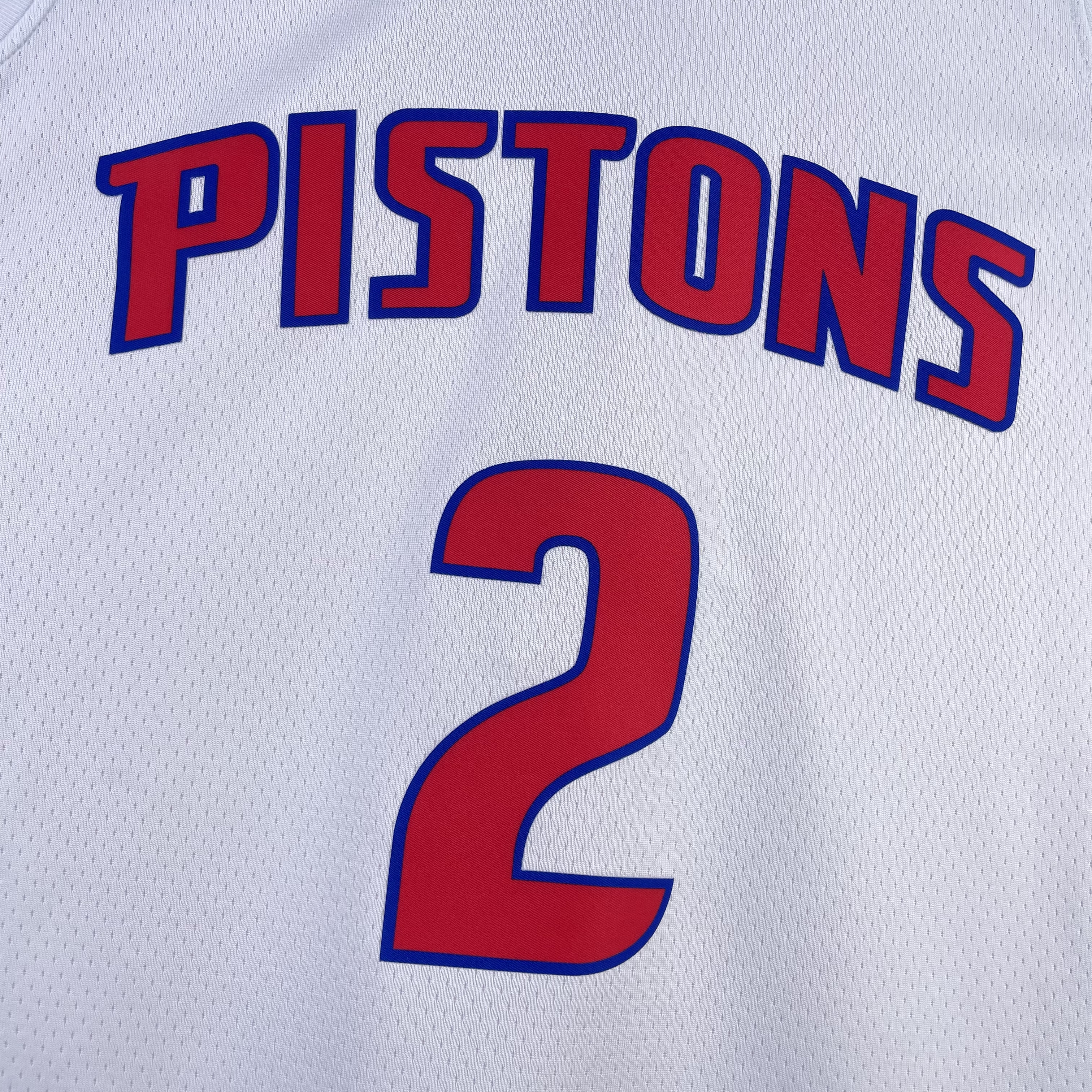 NBA Season 2023 Detroit Pistons White #2 CUNNINGHAM Jersey High Quality Name and Number Print - leoleo123123