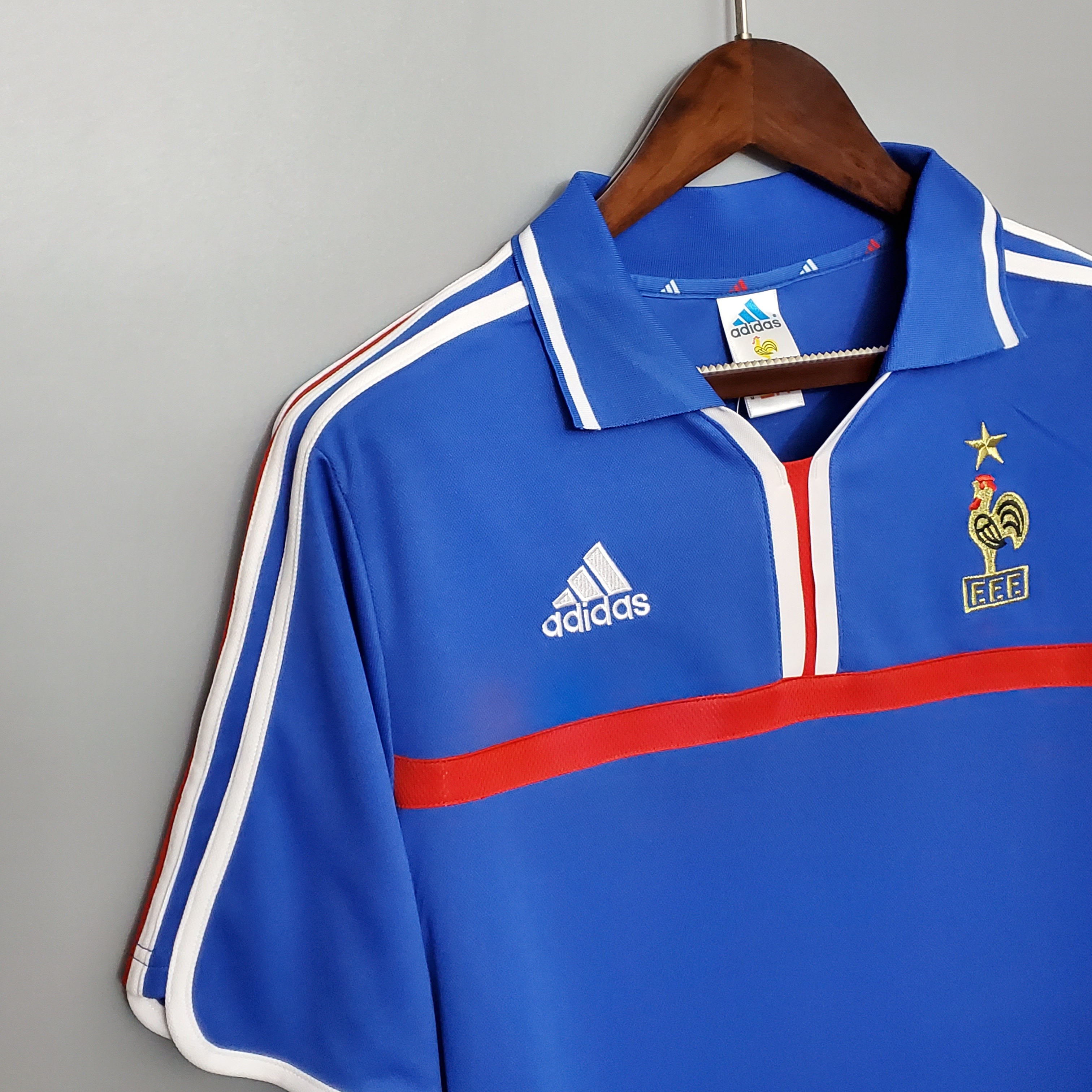 2000 France Home Retro Jersye - leoleo123123