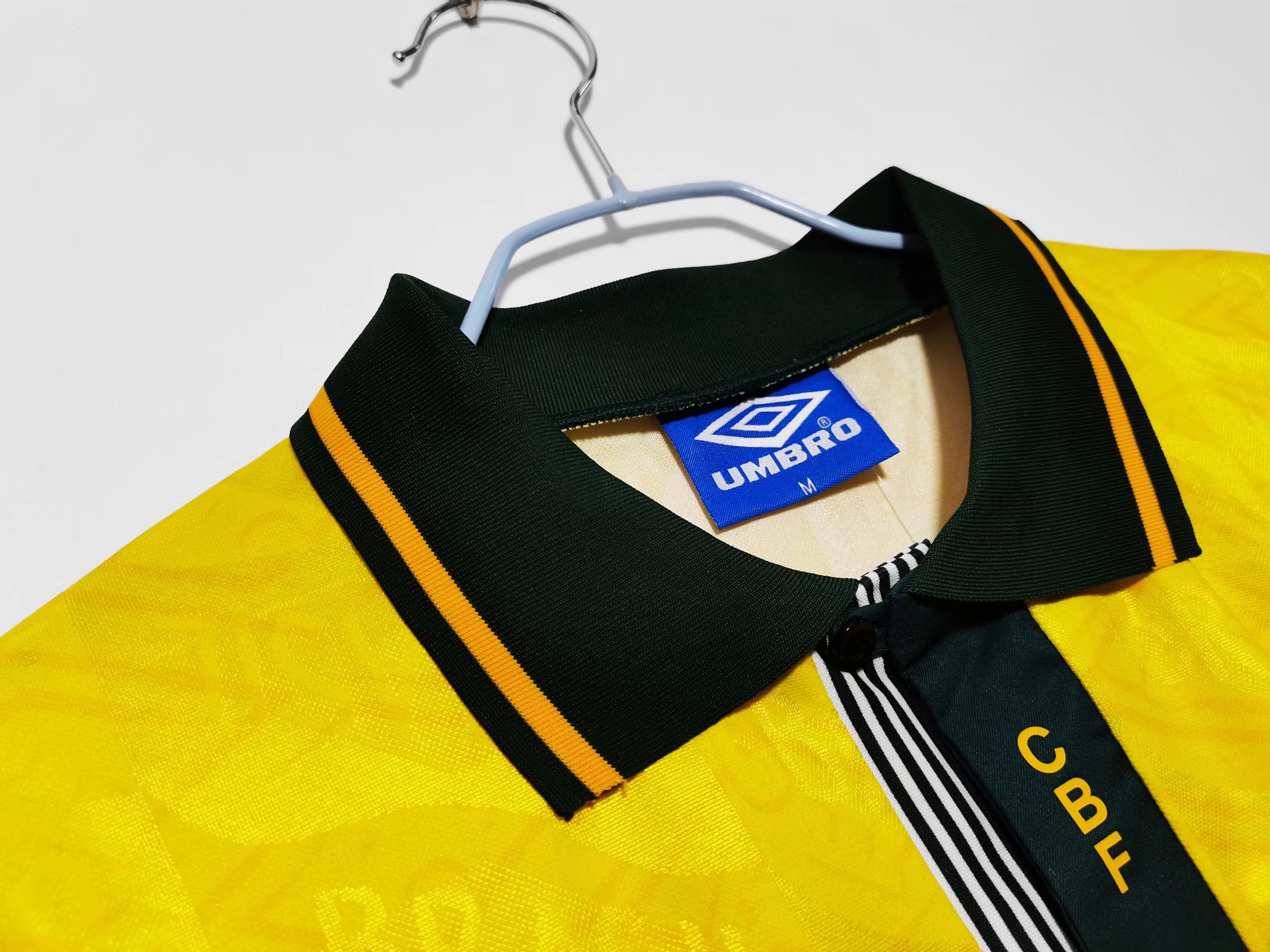 91/93 Brazil Home Retro Jersey - leoleo123123