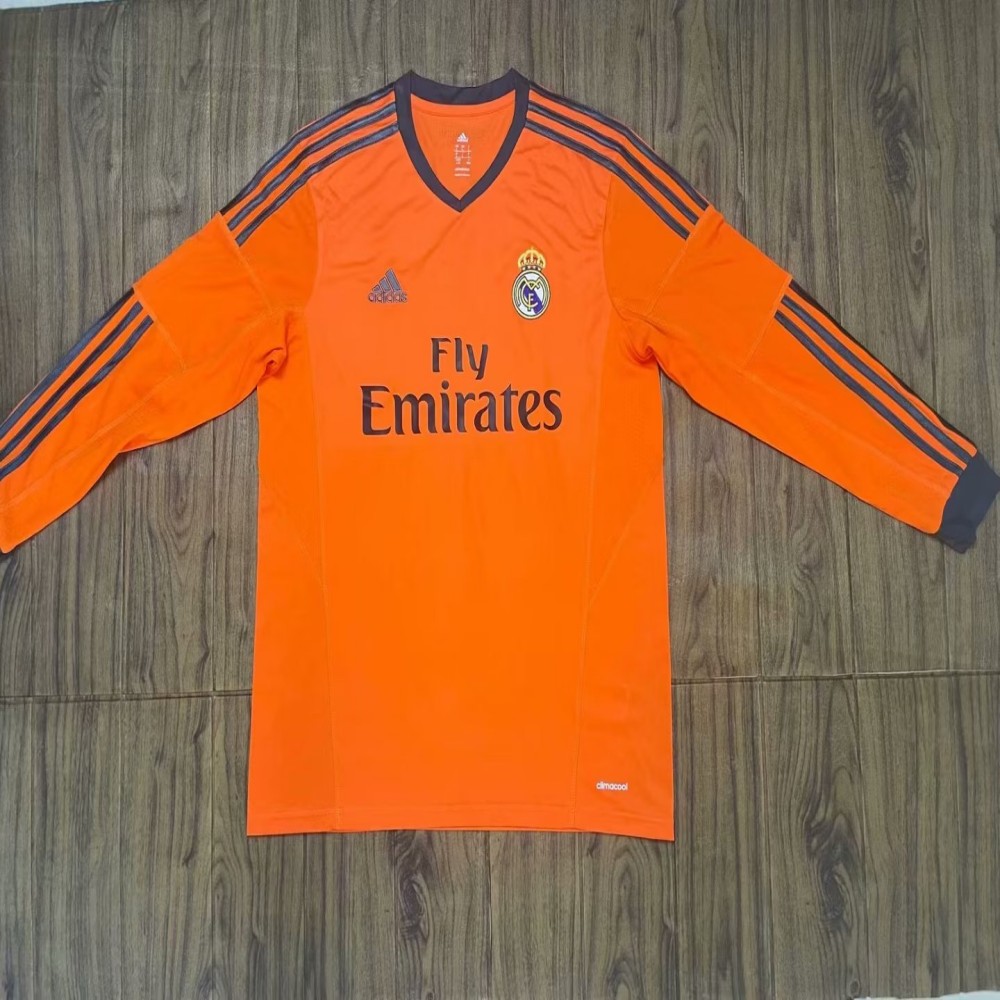 13/14 Real Madrid Third Retro Jersey Long Sleeve - leoleo123123