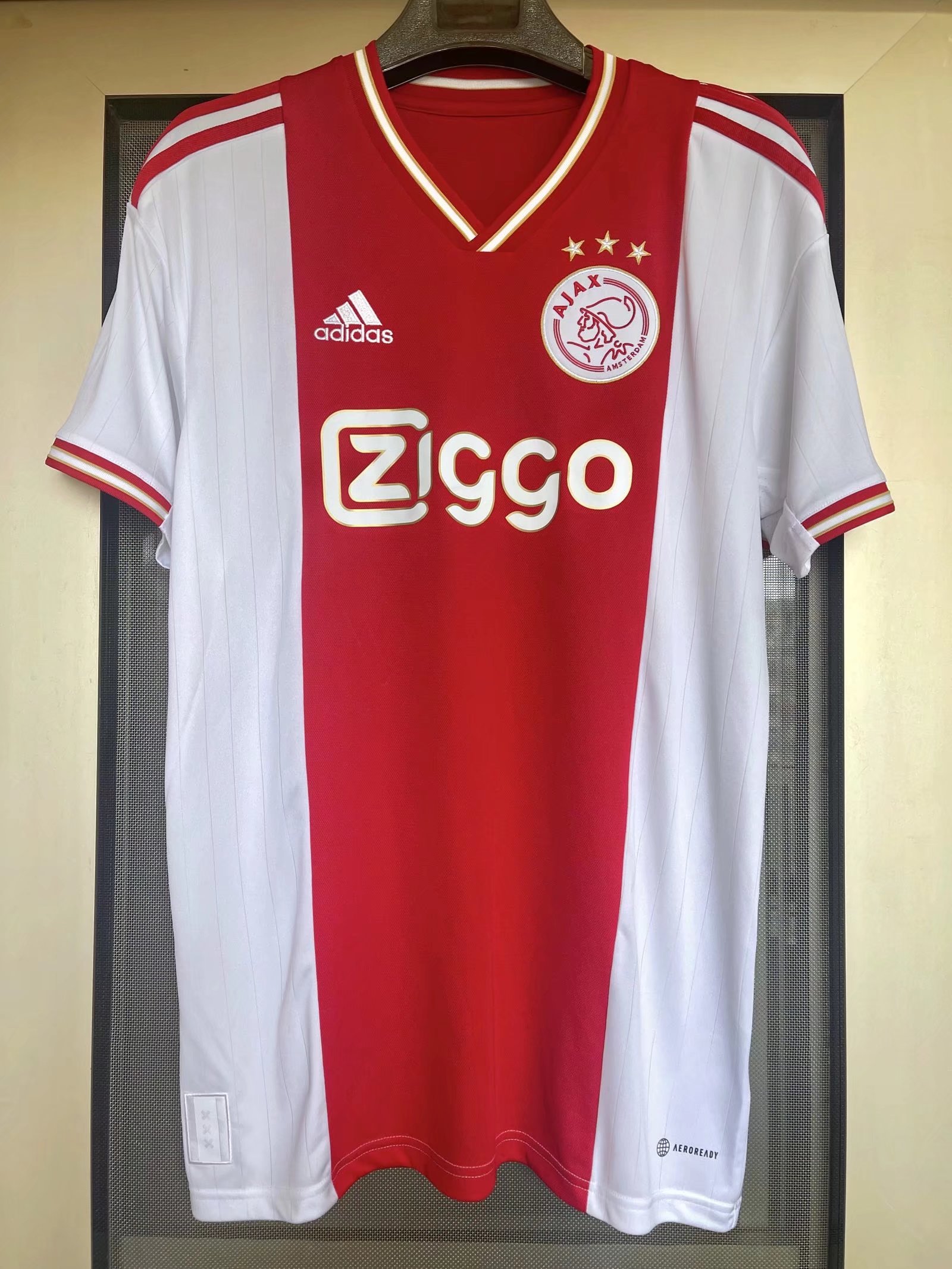 22/23 Ajax Home Soccer Jersey Final Version 1:1 Quality - leoleo123123