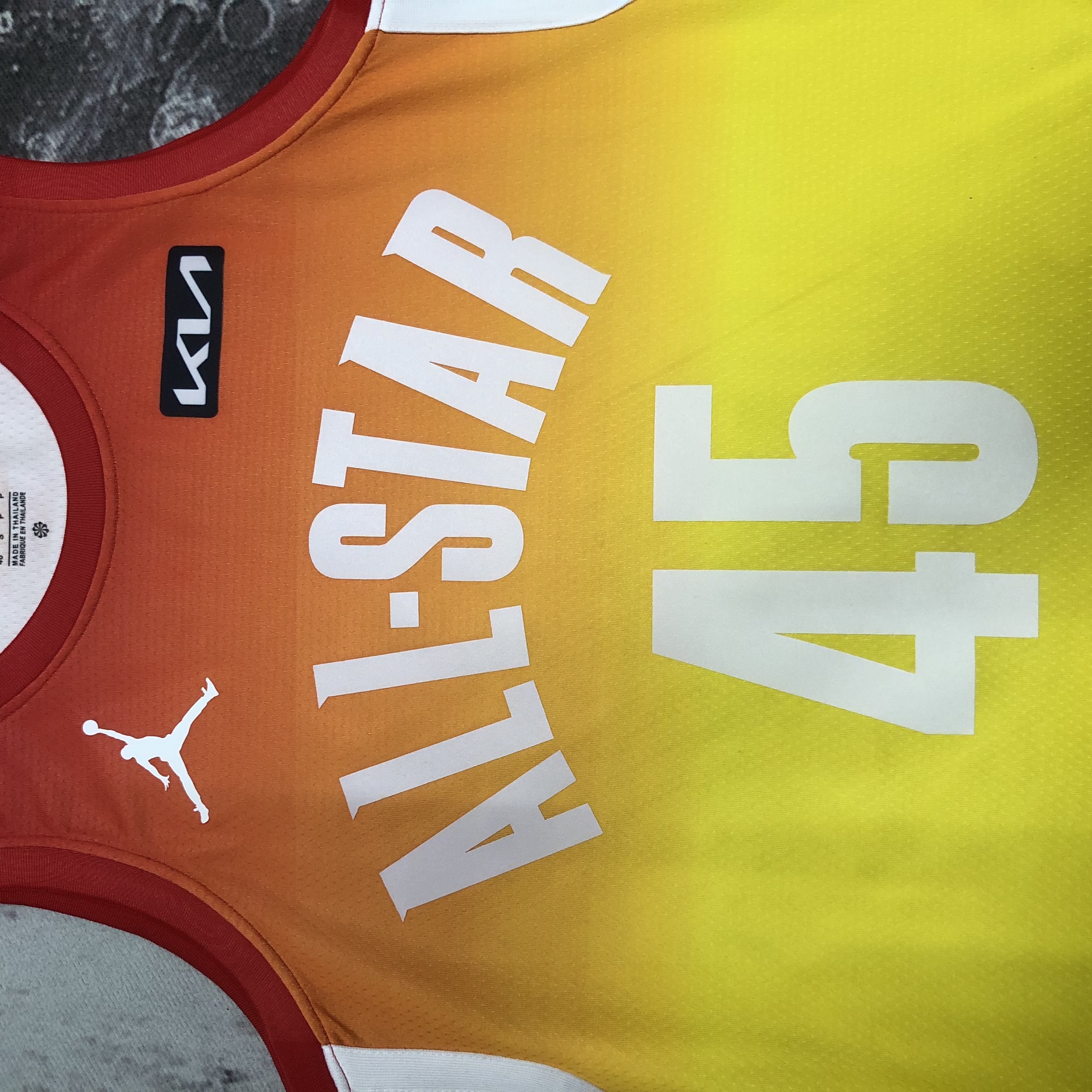 NBA Season 2023 Men Cleveland Cavaliers All Stars Yellow #45 MITCHELL Jersey High Quality Name and Number Print - leoleo123123