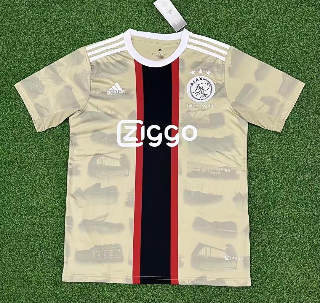 22/23 Ajax Black Soccer Jersey Final Version 1:1 Quality - leoleo123123